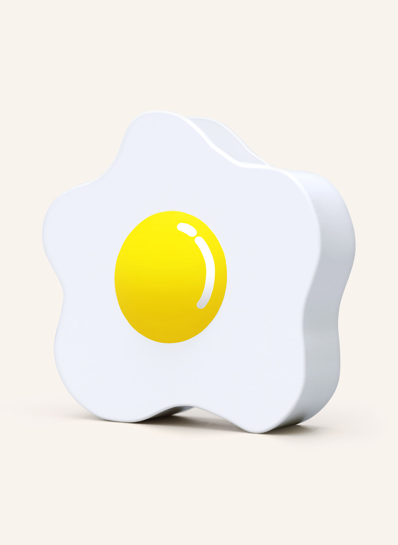 fluid MARKET Wazon EGG: ECRU / ŻÓŁTY