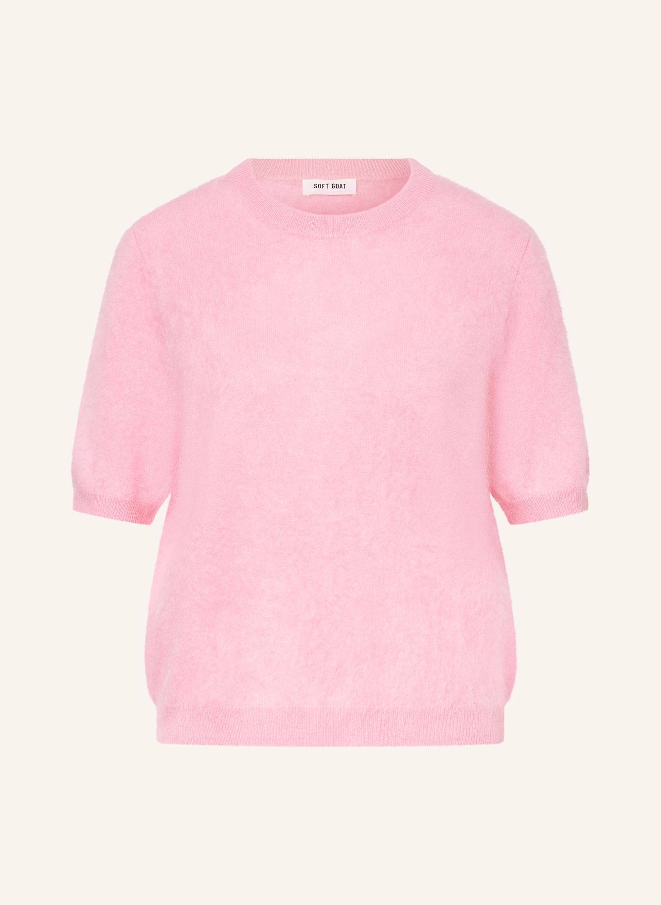 SOFT GOAT Strickshirt aus Cashmere: PINK