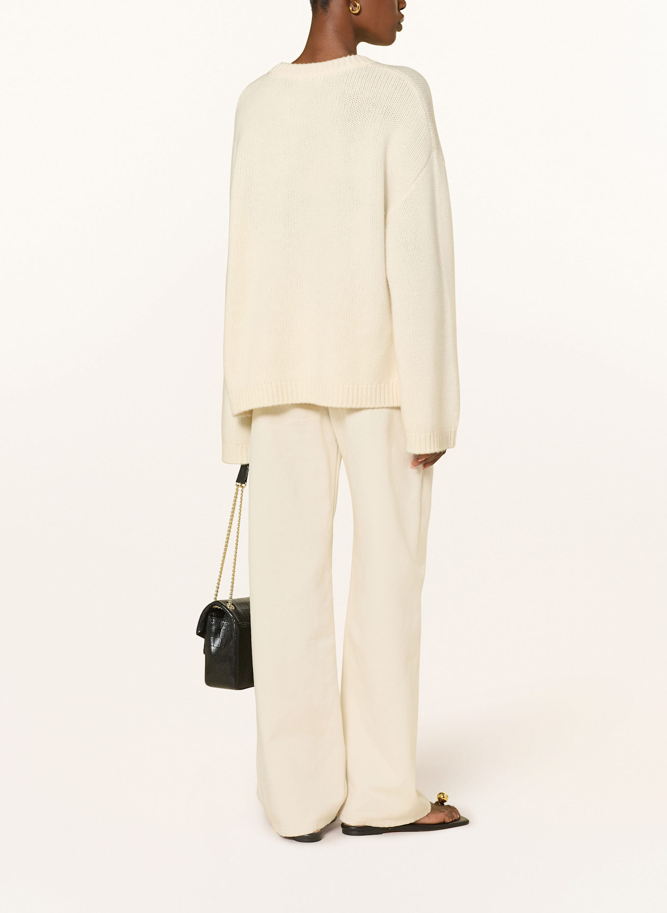 SOFT GOAT Cashmere-Pullover: ECRU