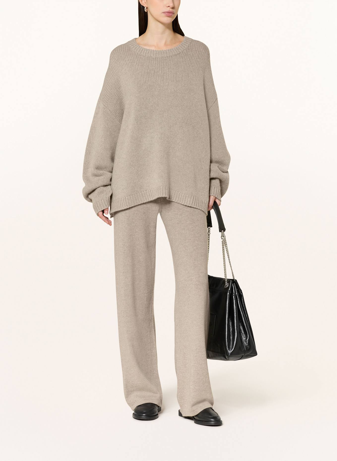 SOFT GOAT Cashmere-Pullover: BEIGE