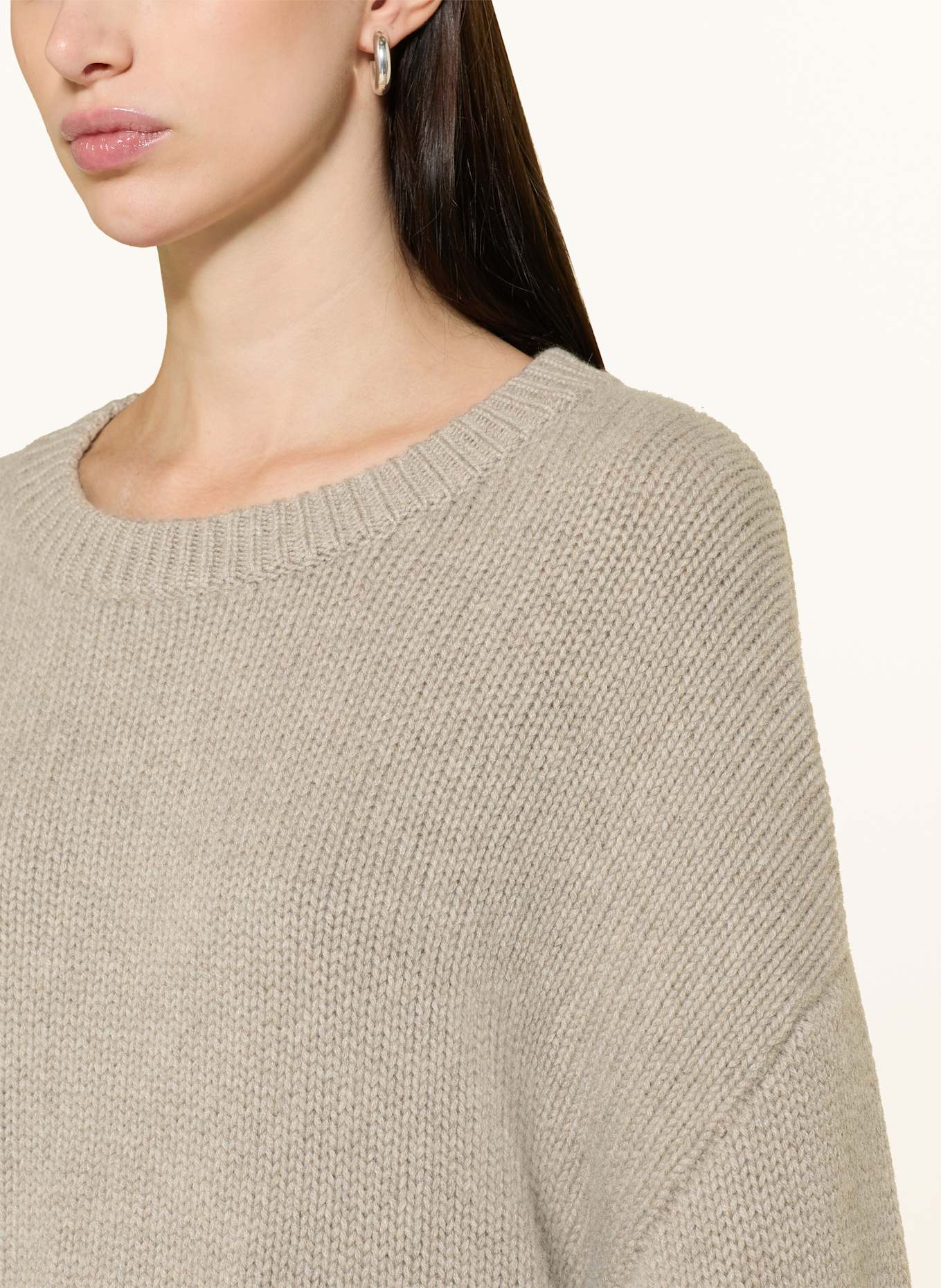 SOFT GOAT Cashmere-Pullover: BEIGE