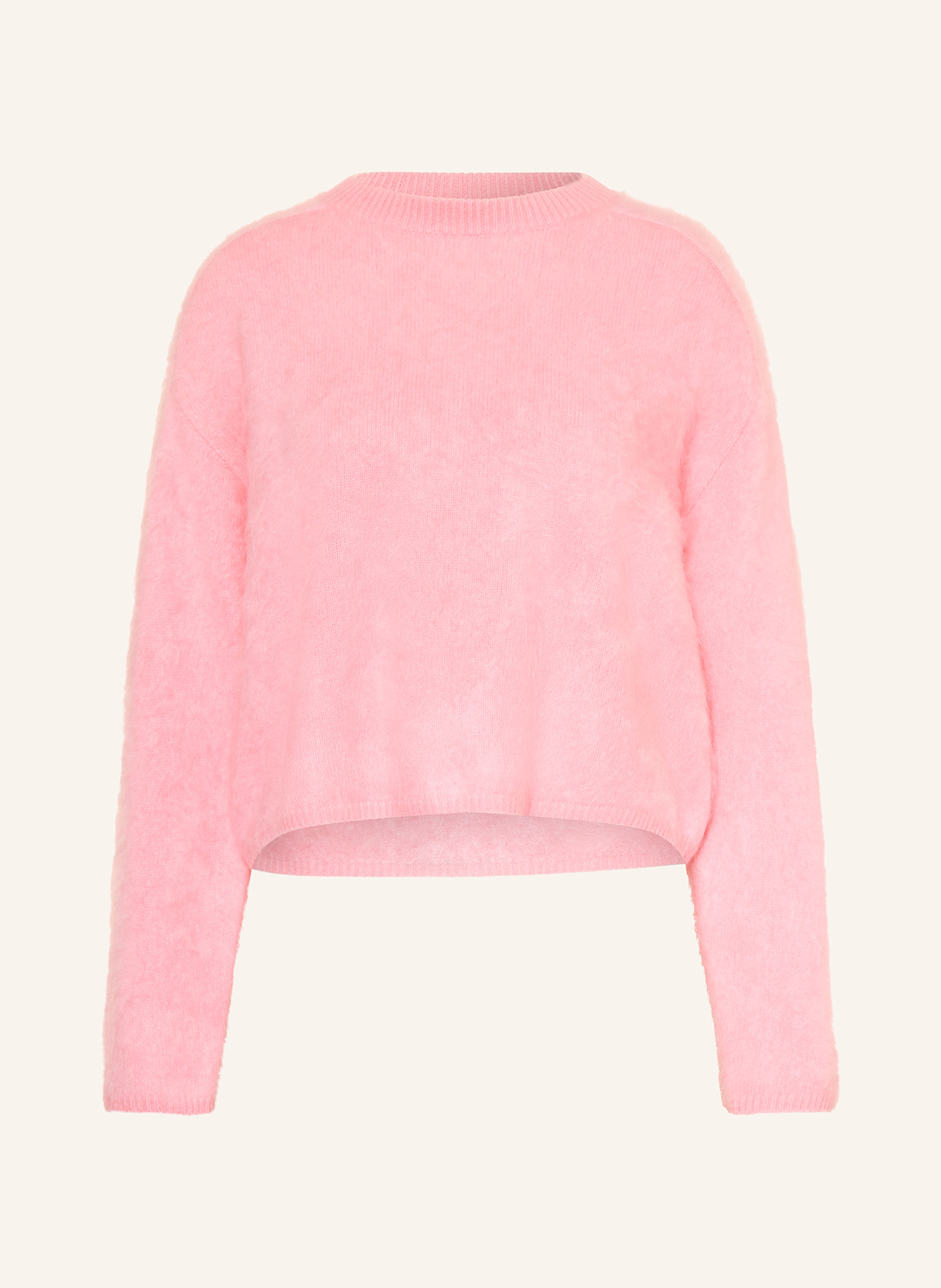 SOFT GOAT Sweter z kaszmiru: MOCNORÓŻOWY