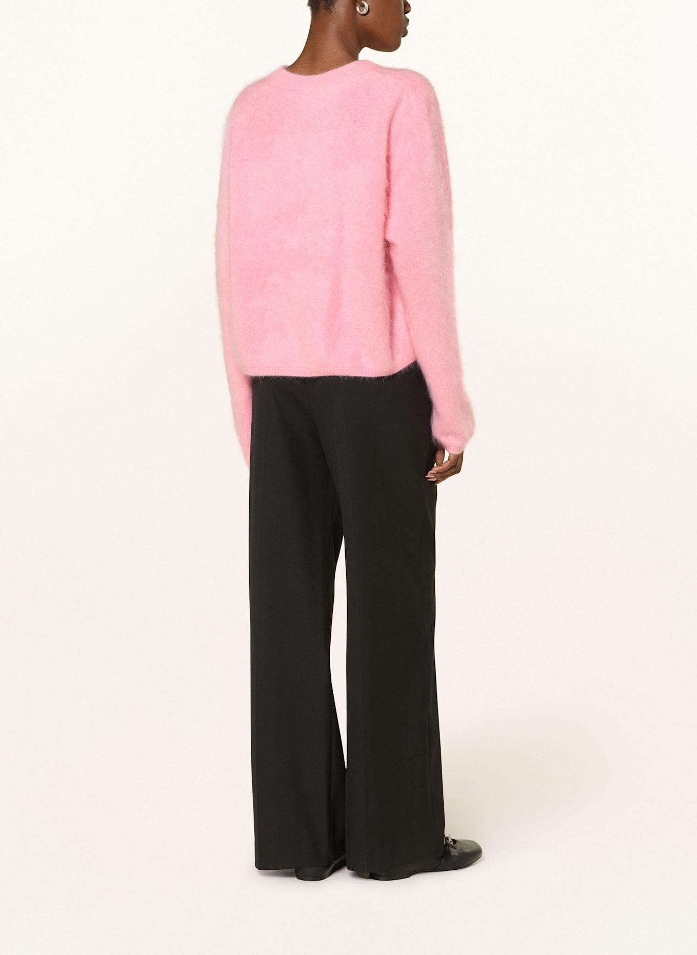 SOFT GOAT Sweter z kaszmiru: MOCNORÓŻOWY