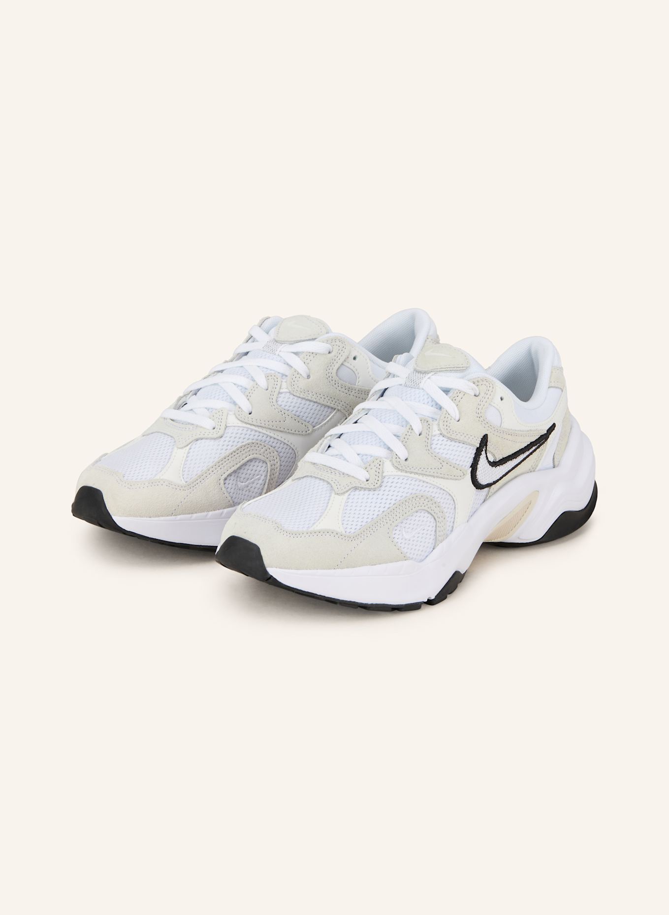 Nike Sneaker AL8: WHITE/ BEIGE/ BLACK