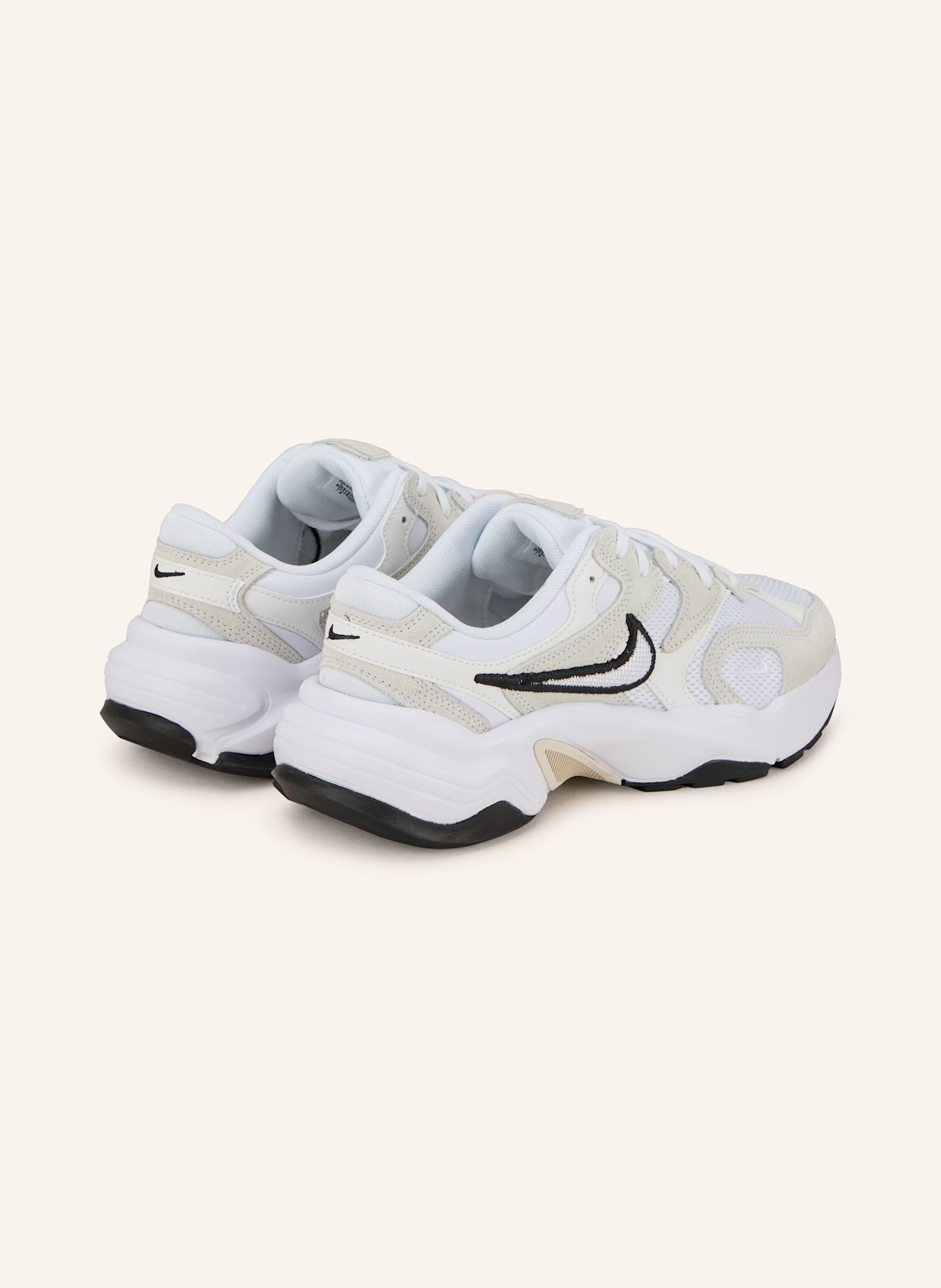 Nike Sneaker AL8: WHITE/ BEIGE/ BLACK