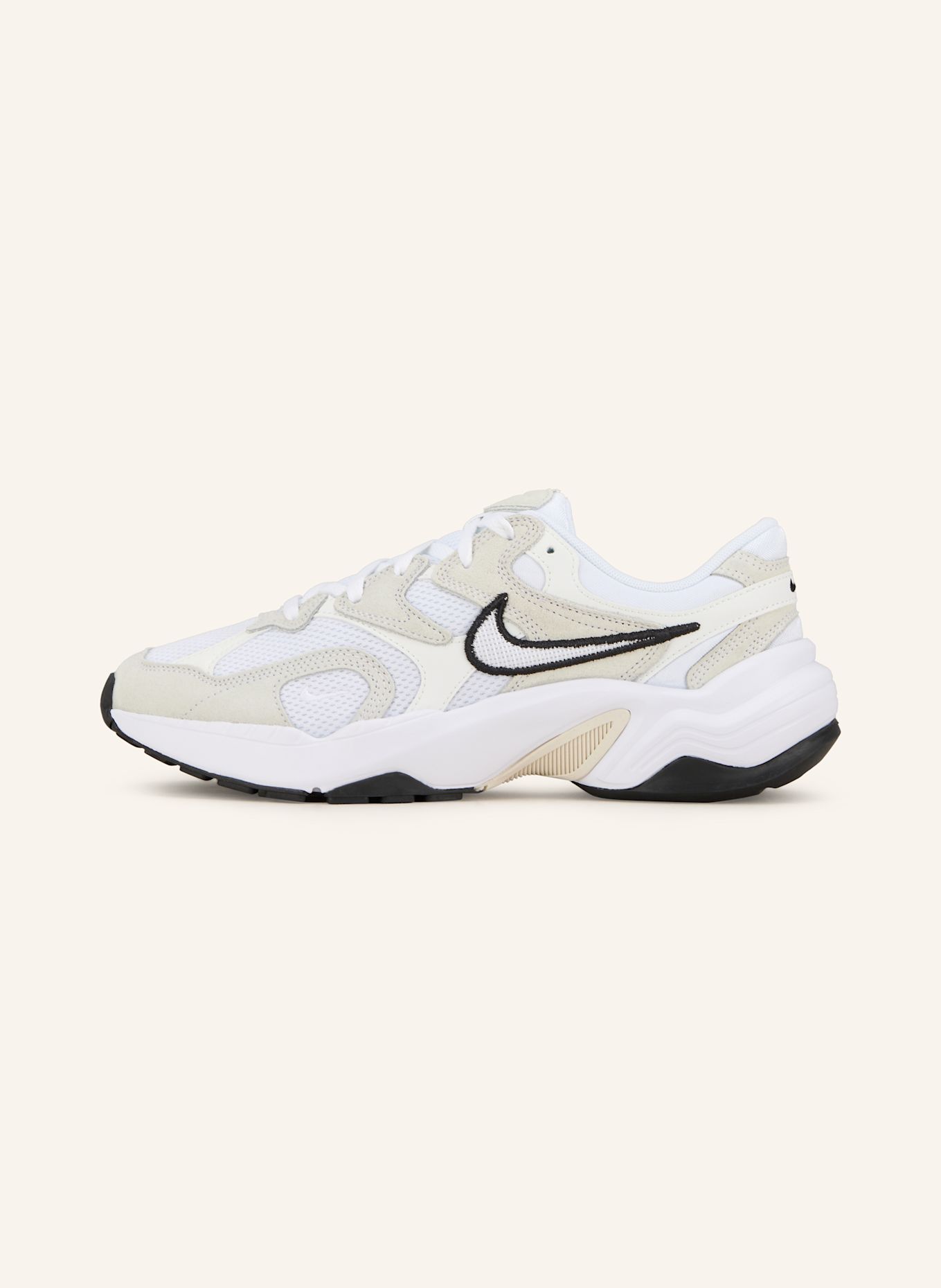 Nike Sneaker AL8: WHITE/ BEIGE/ BLACK