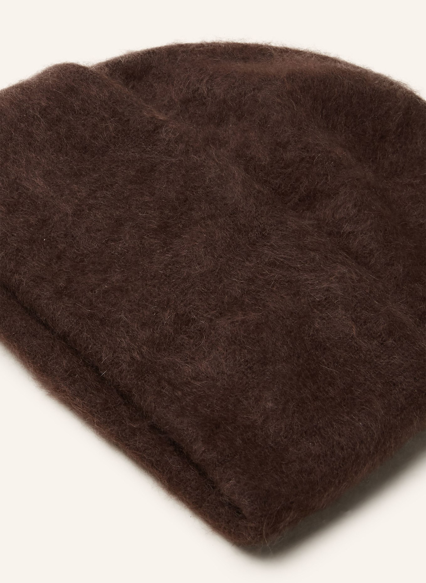 SOFT GOAT Cashmere-Mütze: BRAUN