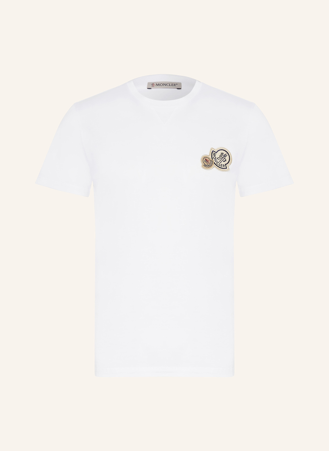 MONCLER T-Shirt: WEISS