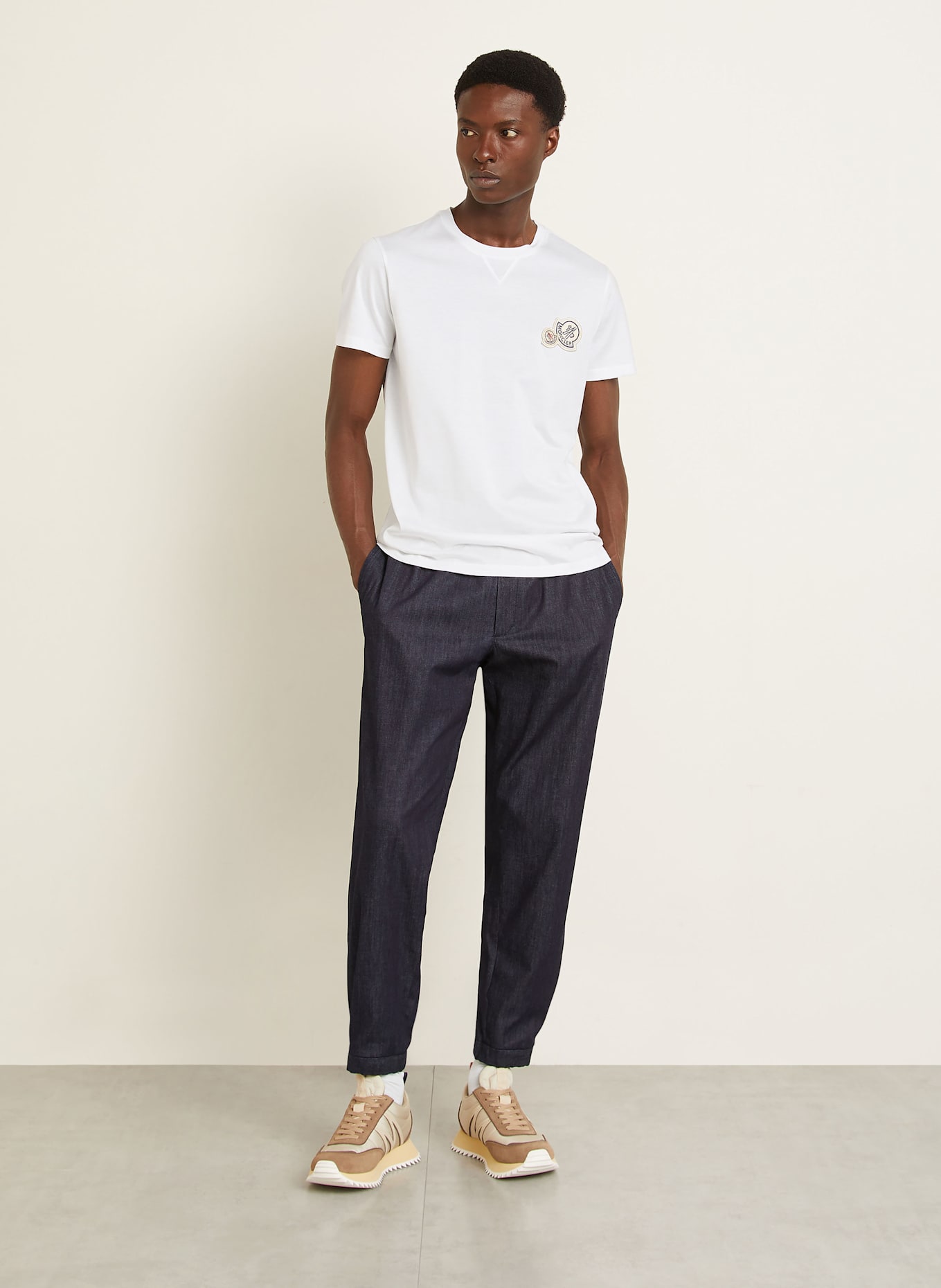 MONCLER T-Shirt: WEISS