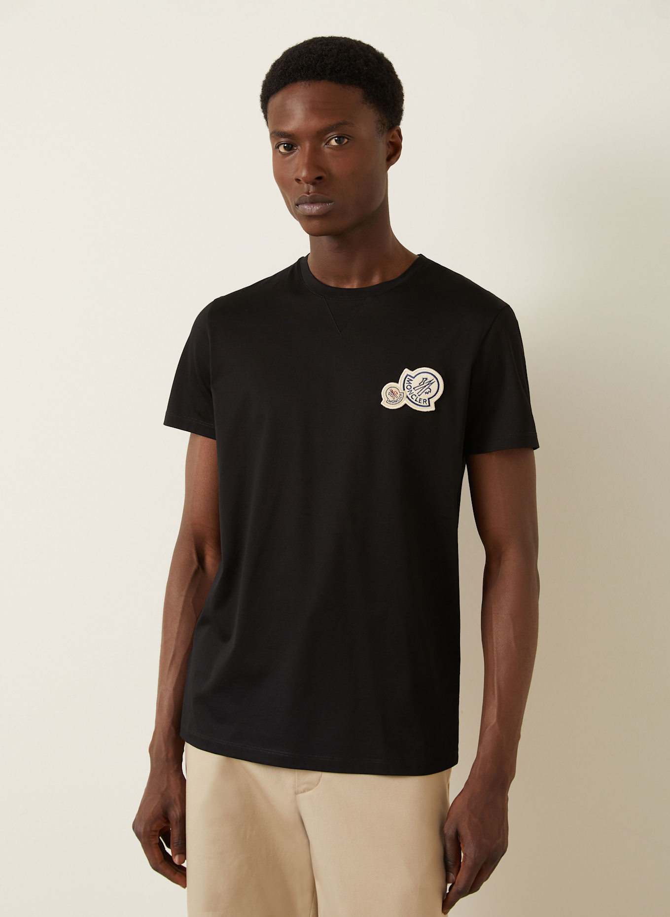 MONCLER T-Shirt: SCHWARZ