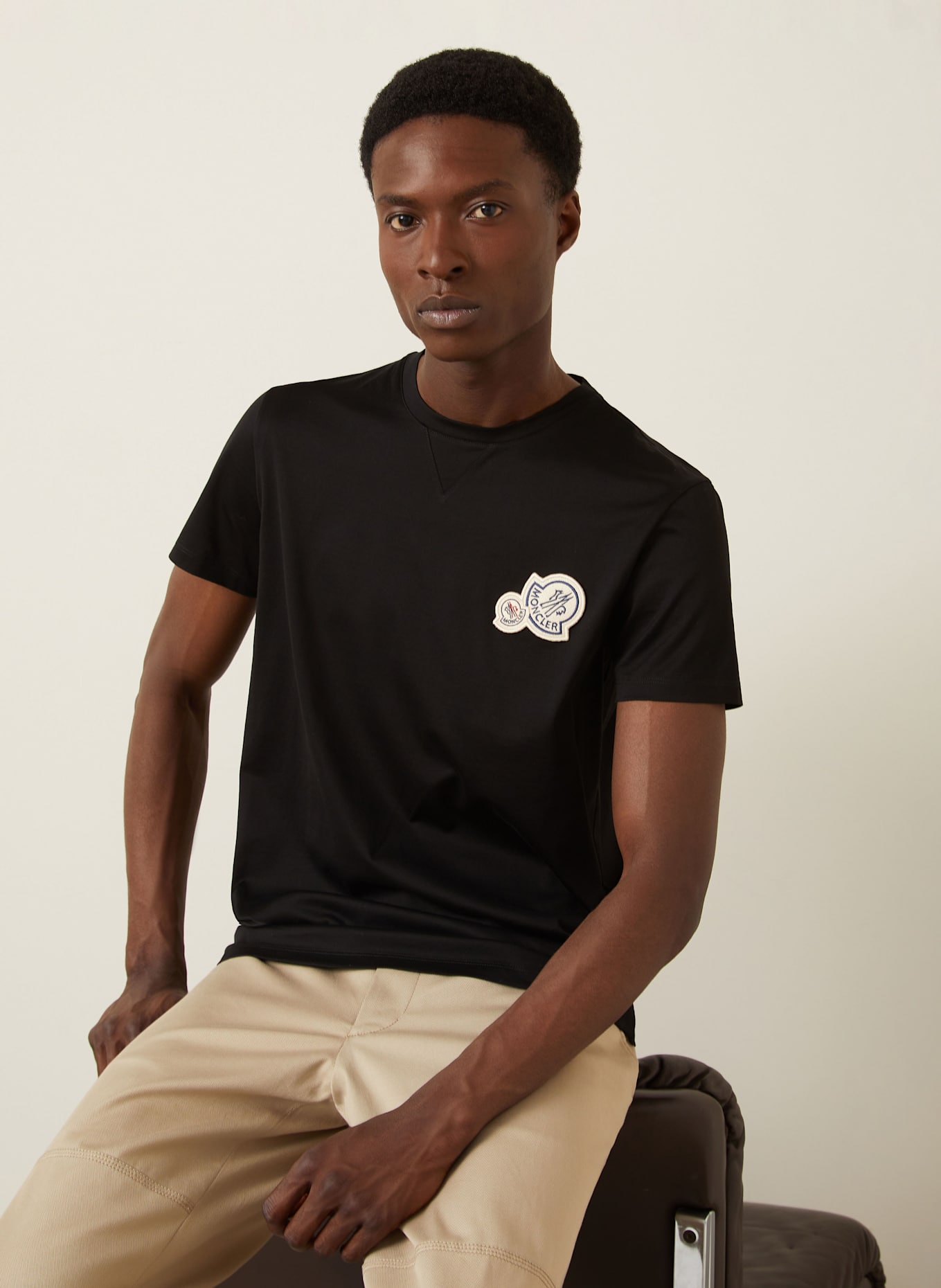 MONCLER T-Shirt: SCHWARZ