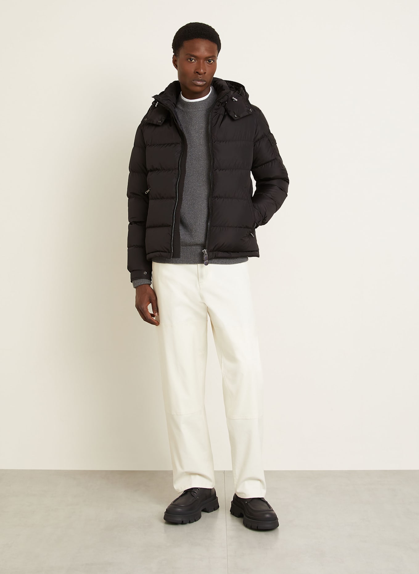 MONCLER Daunenjacke: SCHWARZ