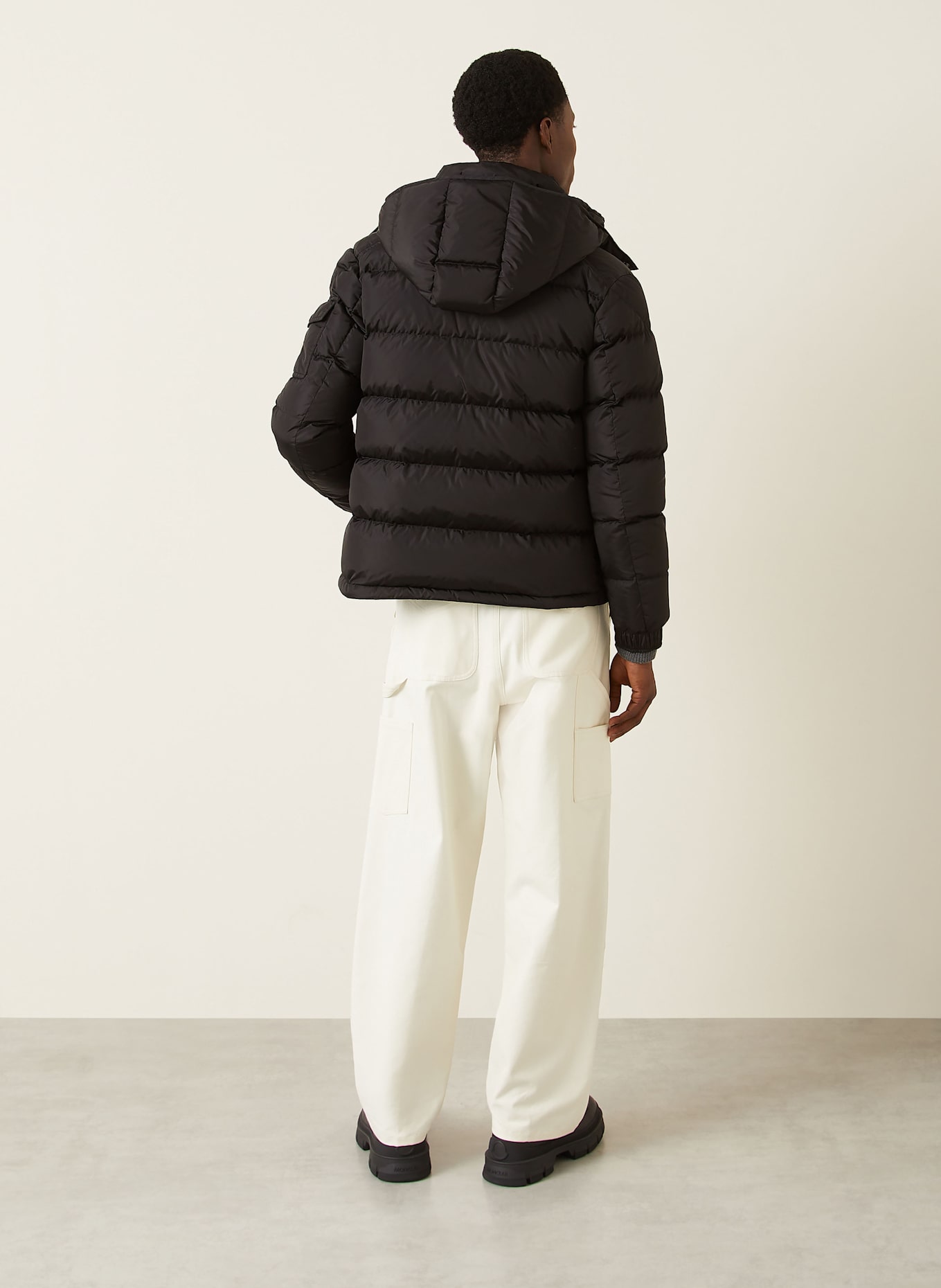 MONCLER Daunenjacke: SCHWARZ