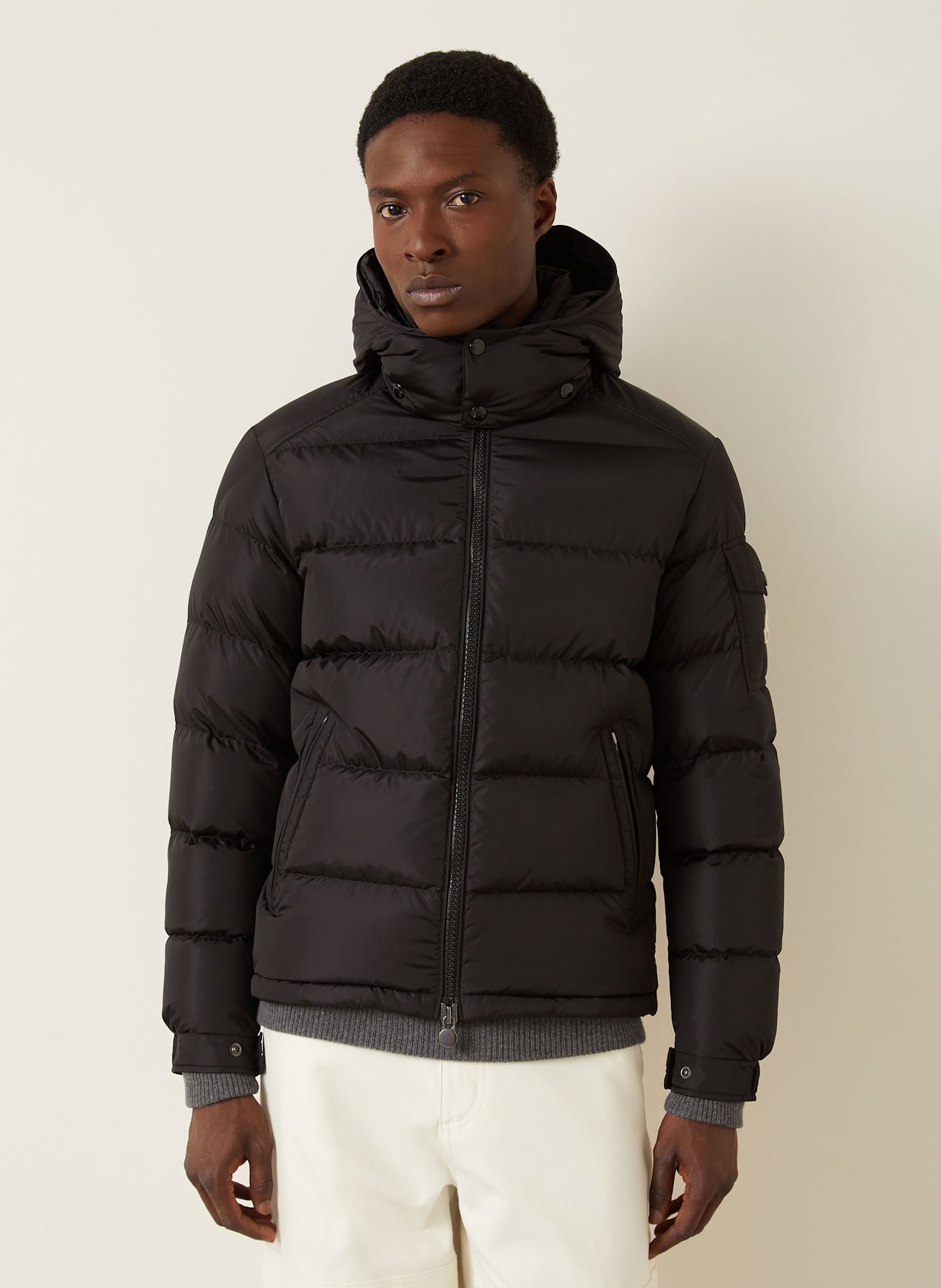 MONCLER Daunenjacke: SCHWARZ