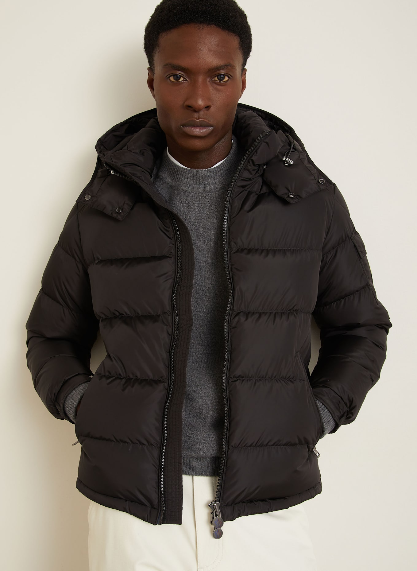 MONCLER Daunenjacke: SCHWARZ