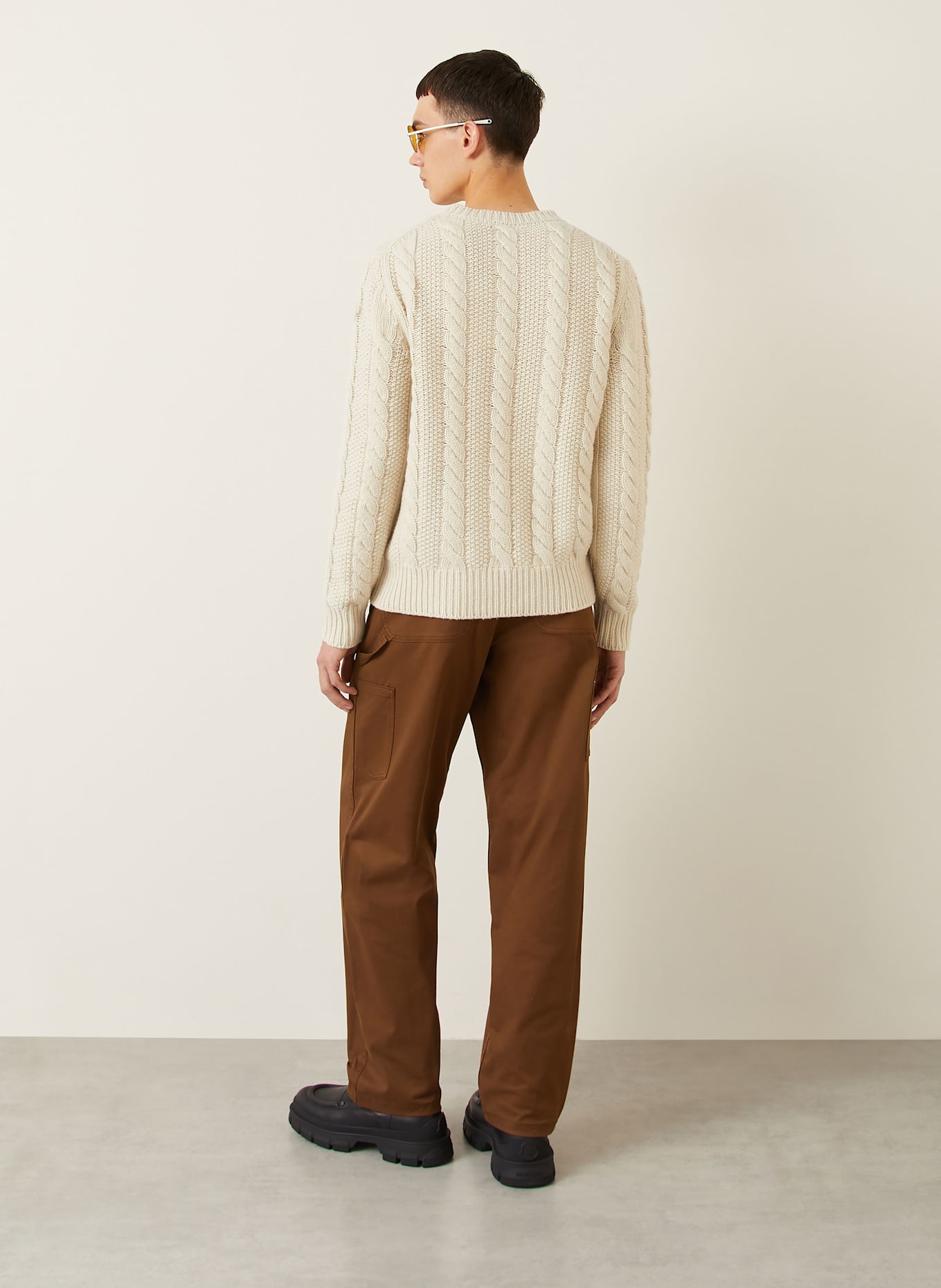 MONCLER Cargohose Regular Fit: COGNAC