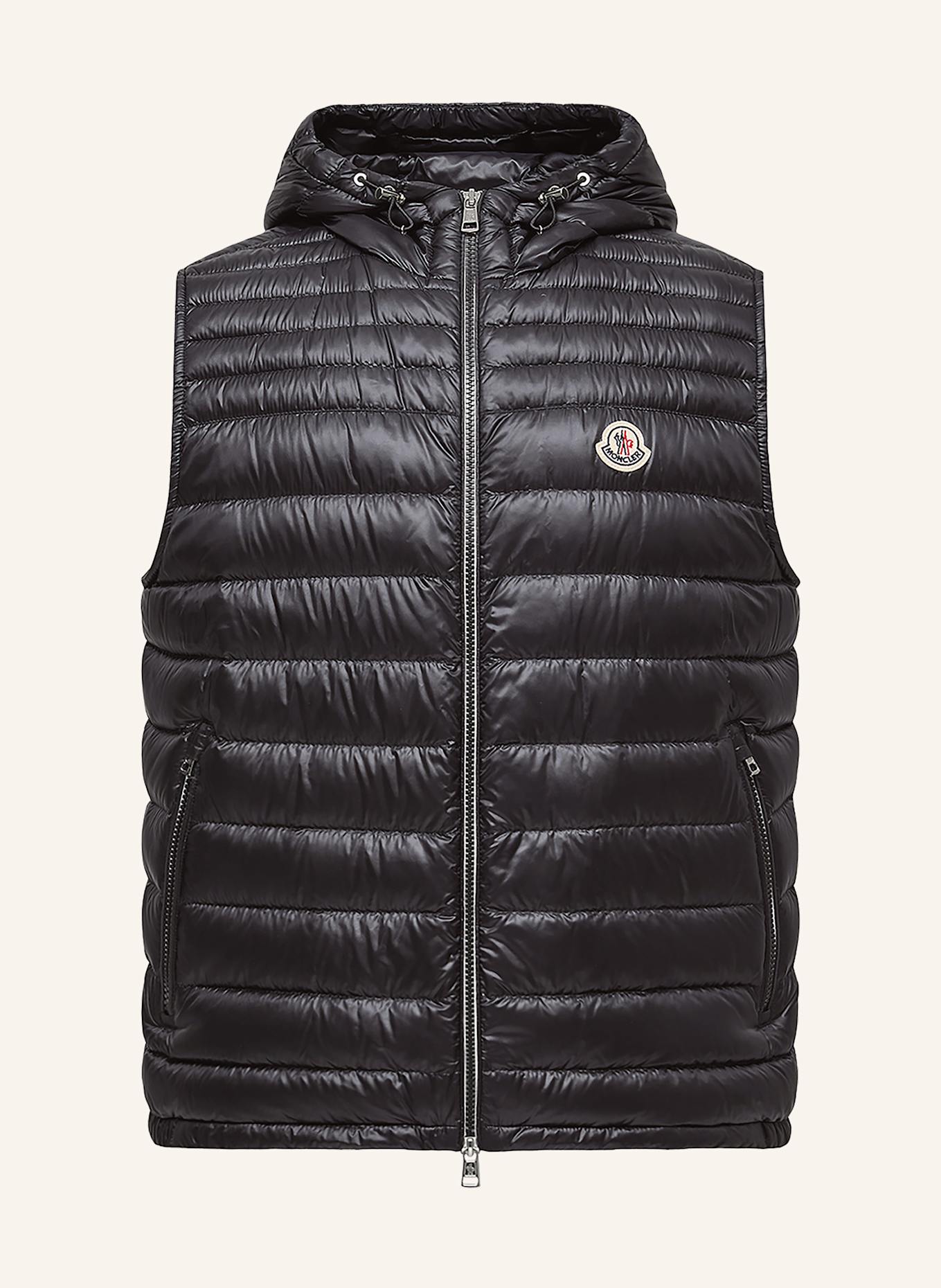 MONCLER Daunenweste ORANT: SCHWARZ
