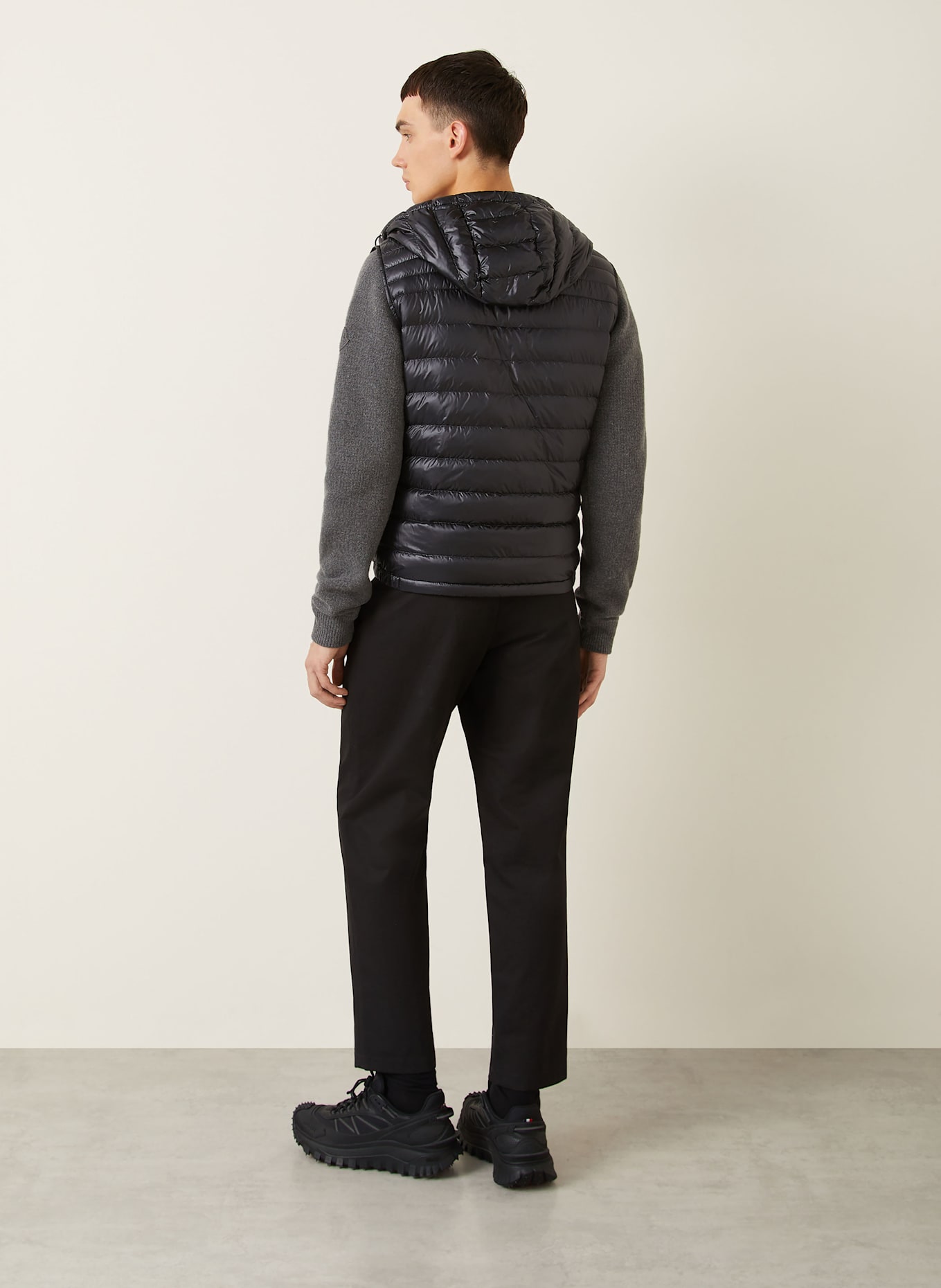 MONCLER Daunenweste ORANT: SCHWARZ