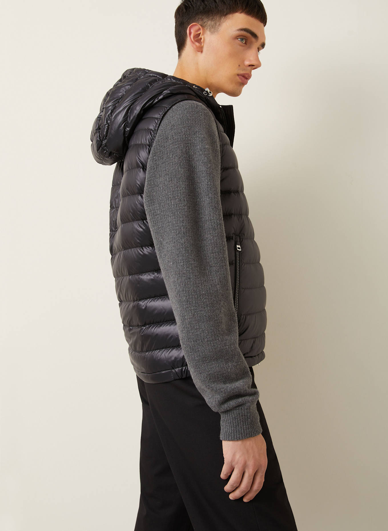 MONCLER Daunenweste ORANT: SCHWARZ