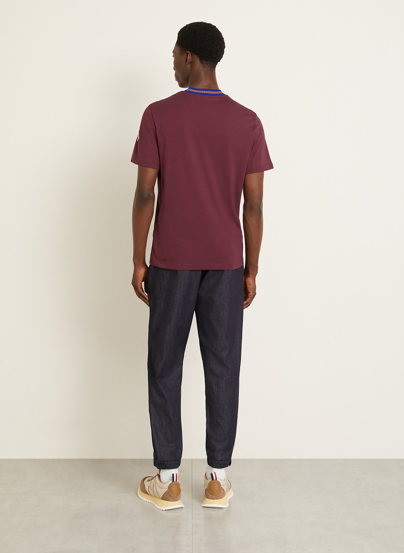 MONCLER T-Shirt: DUNKELROT