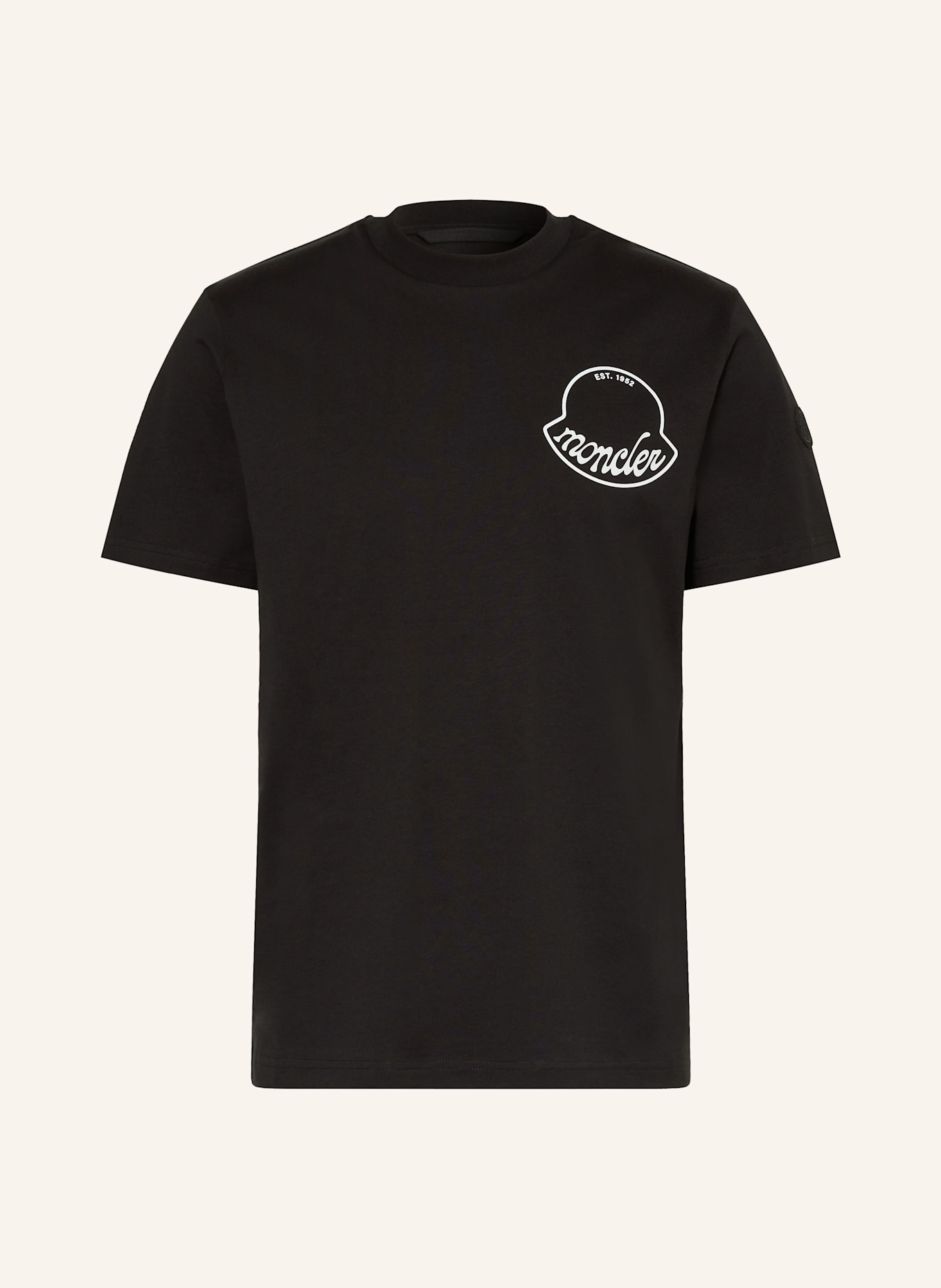 MONCLER T-Shirt: SCHWARZ