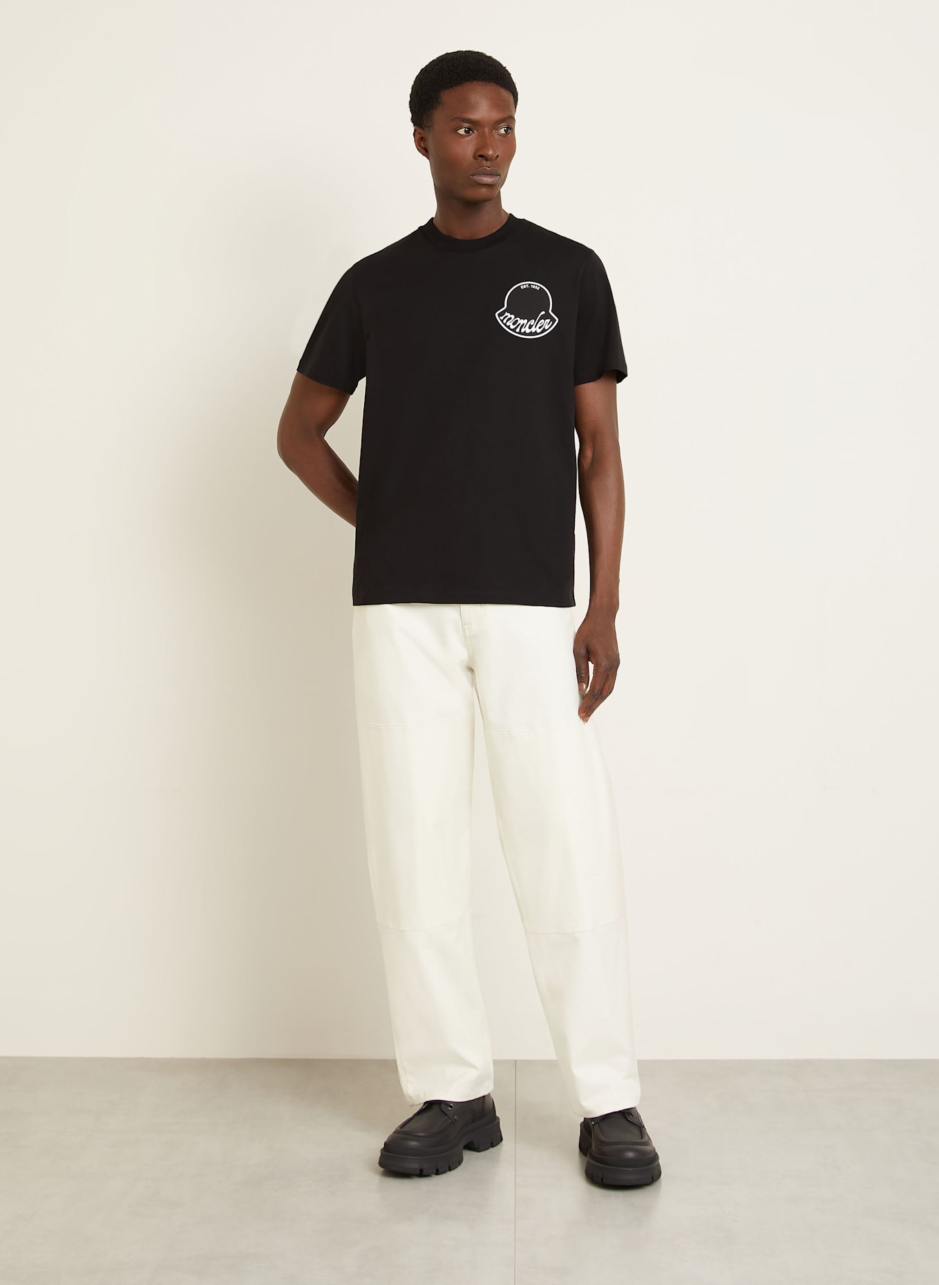 MONCLER T-Shirt: SCHWARZ