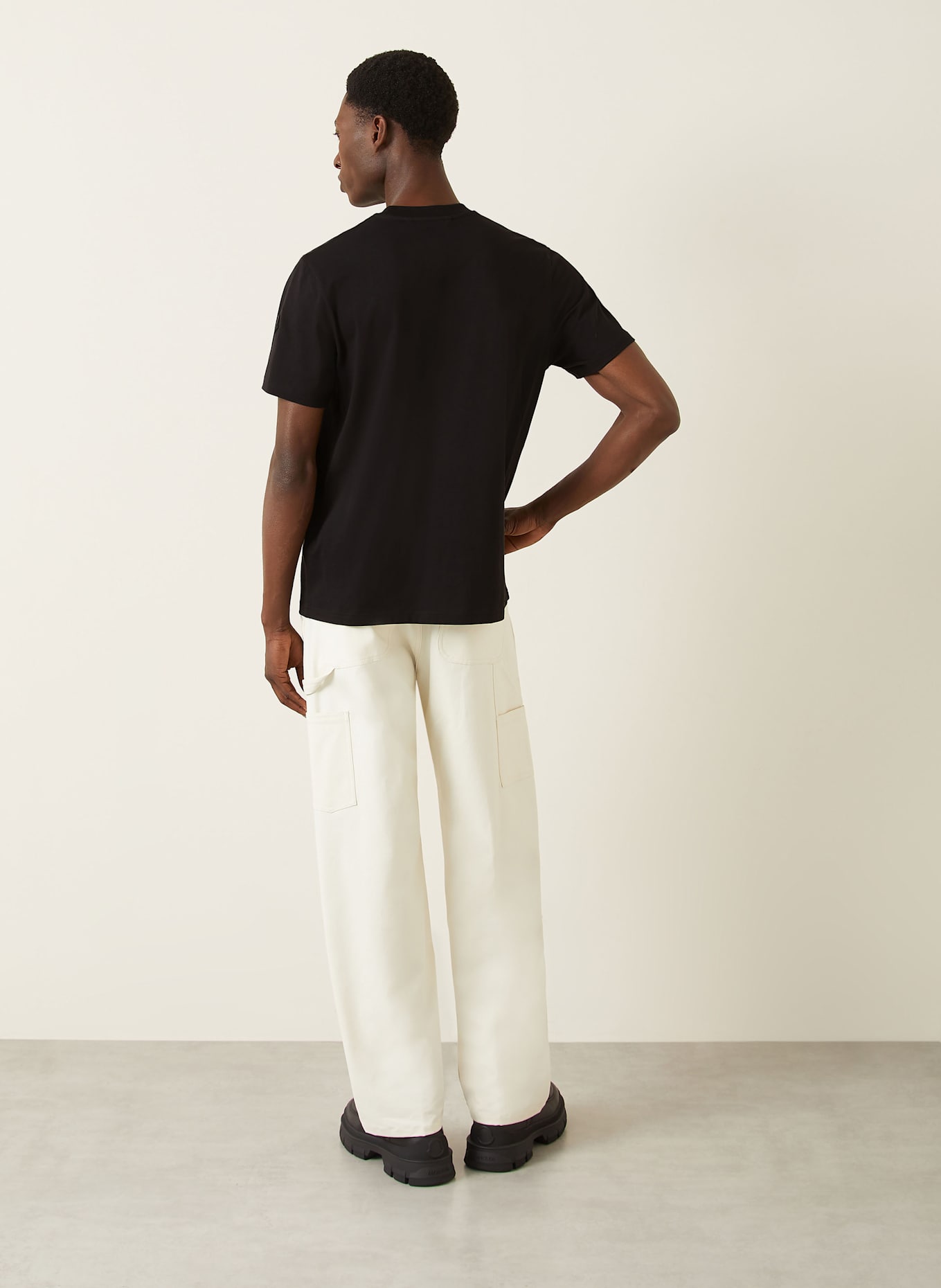 MONCLER T-Shirt: SCHWARZ