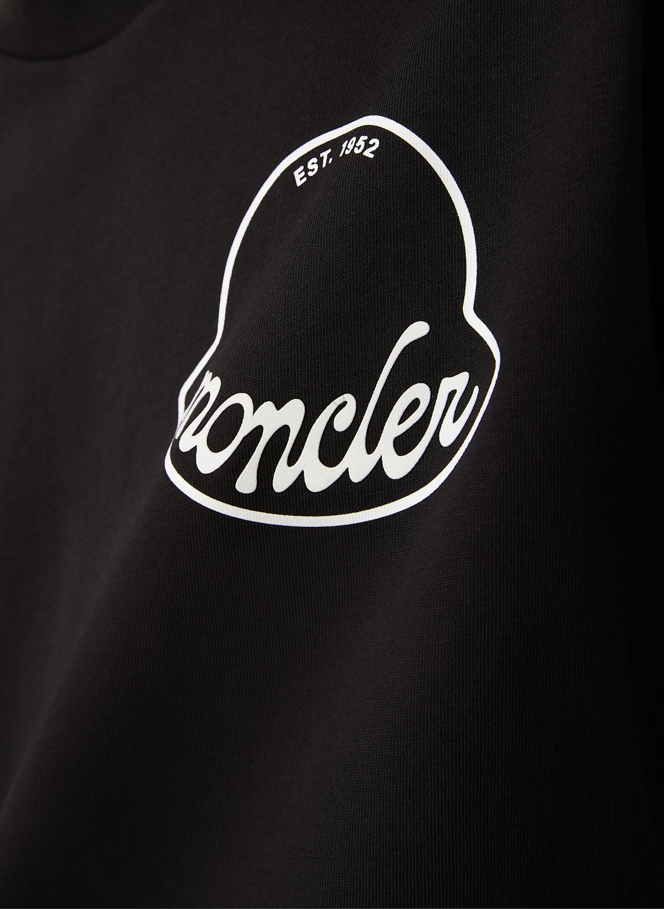 MONCLER T-Shirt: SCHWARZ