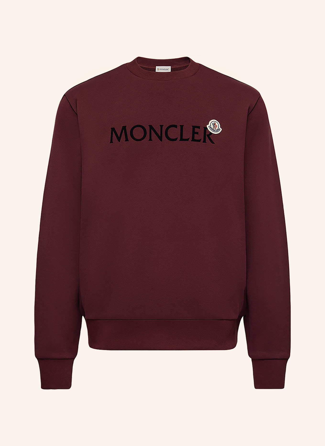 MONCLER Sweatshirt: DUNKELROT