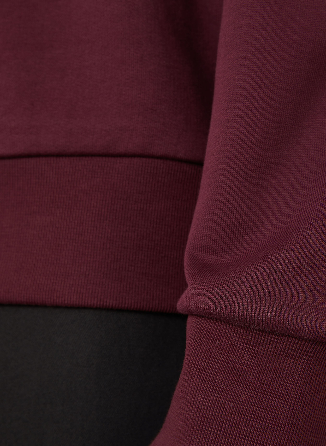 MONCLER Sweatshirt: DUNKELROT