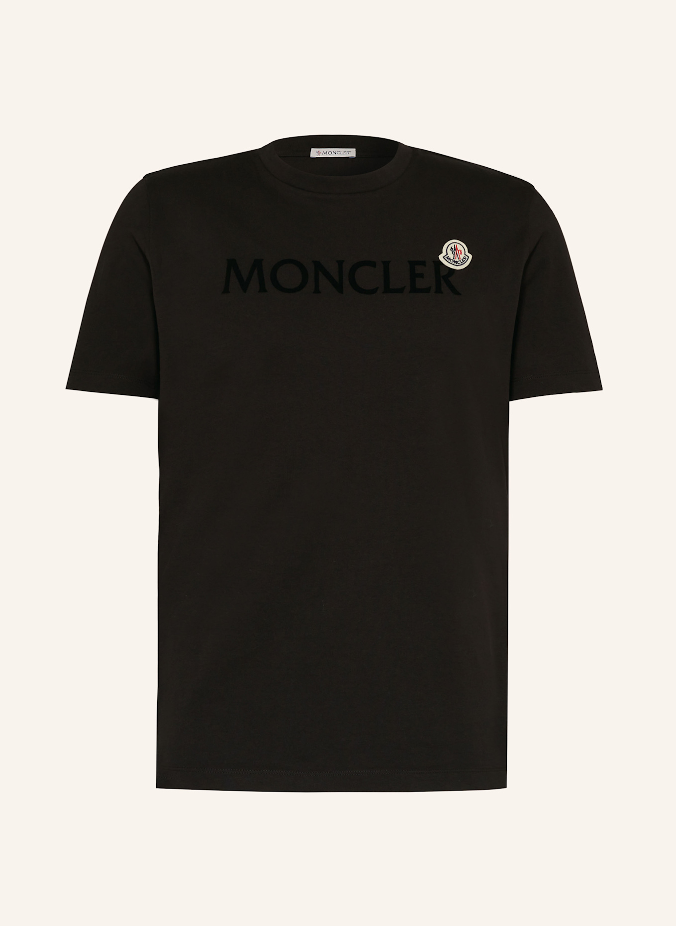 MONCLER T-Shirt: SCHWARZ