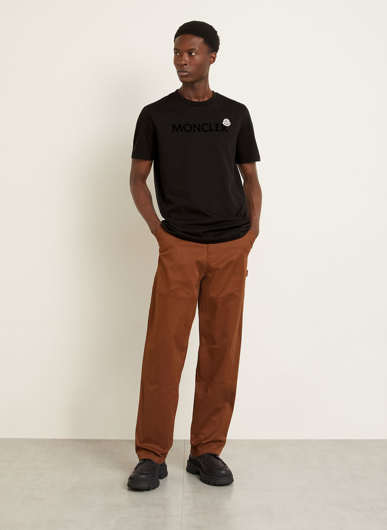 MONCLER T-Shirt: SCHWARZ