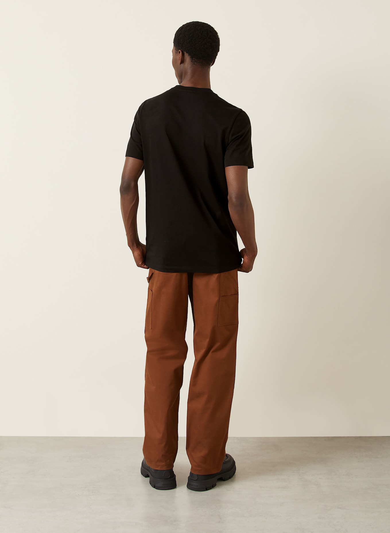 MONCLER T-Shirt: SCHWARZ