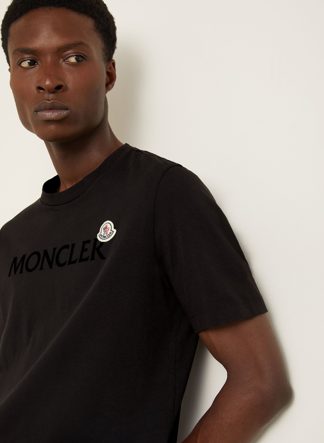 MONCLER T-Shirt: SCHWARZ