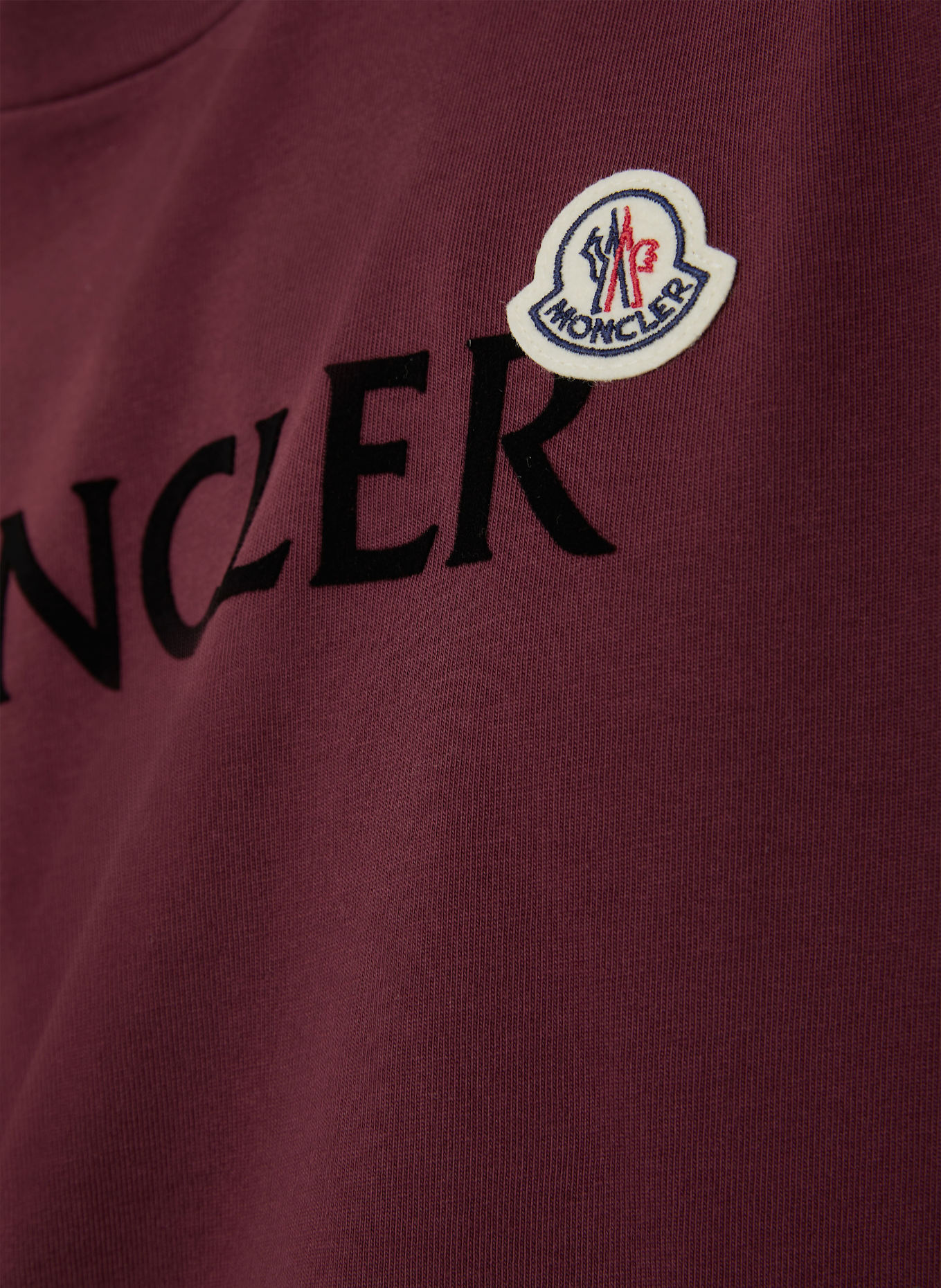 MONCLER T-Shirt: DUNKELROT
