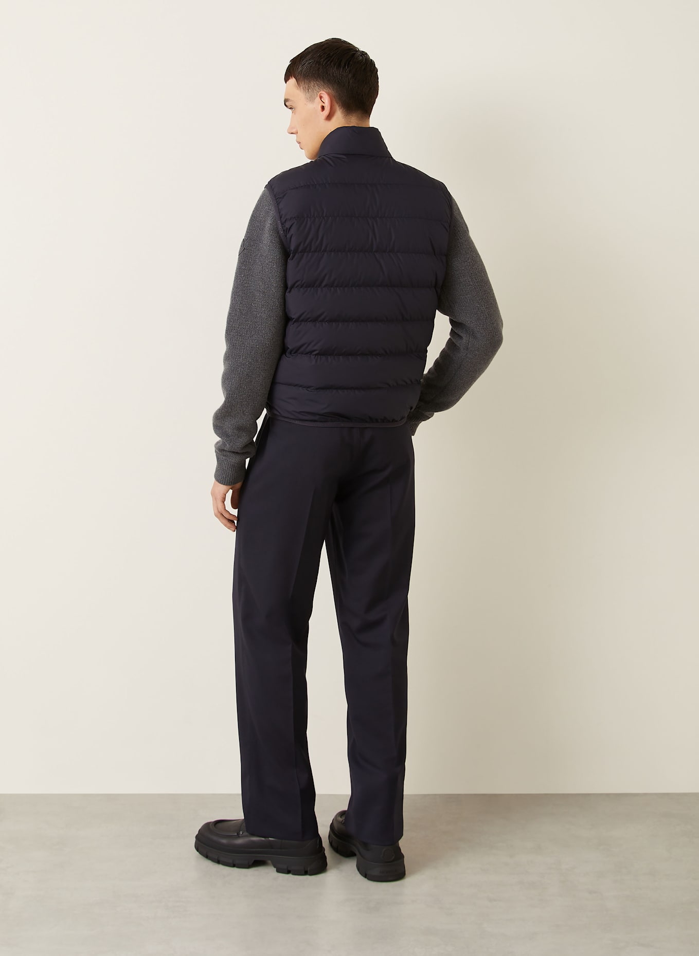 MONCLER Daunenweste CONTRIN: DUNKELBLAU