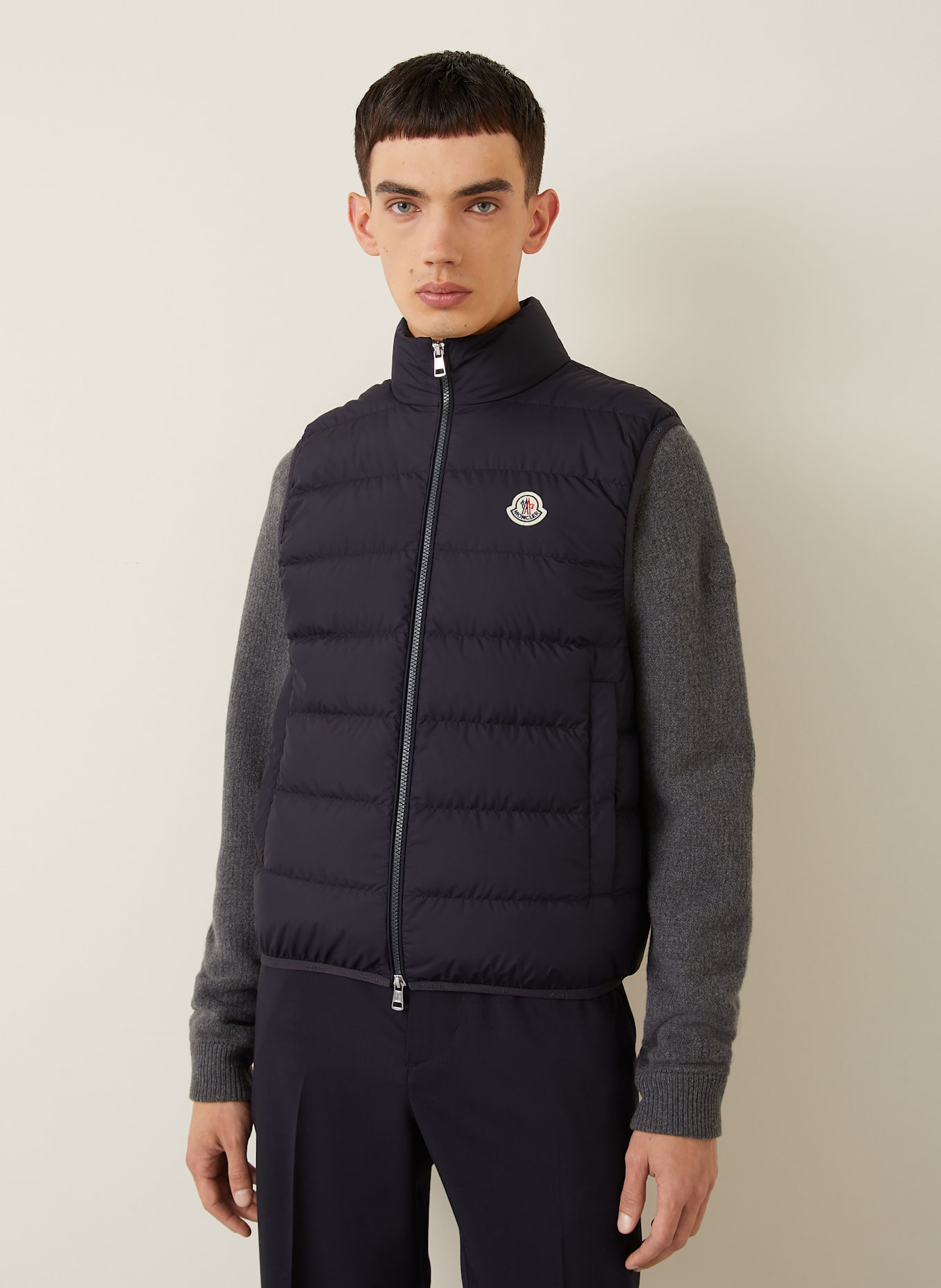 MONCLER Daunenweste CONTRIN: DUNKELBLAU