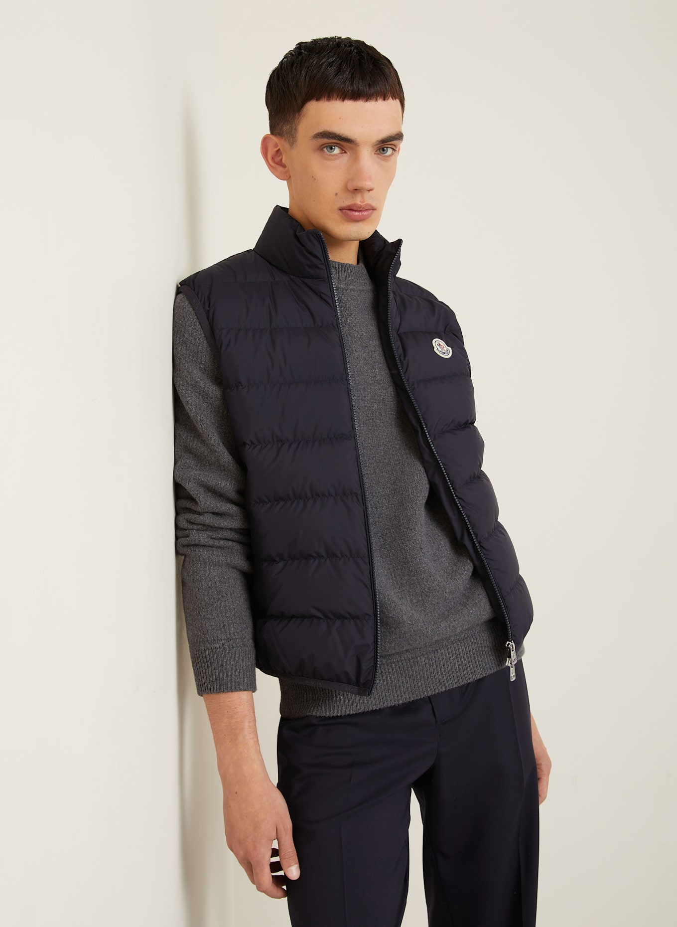 MONCLER Daunenweste CONTRIN: DUNKELBLAU