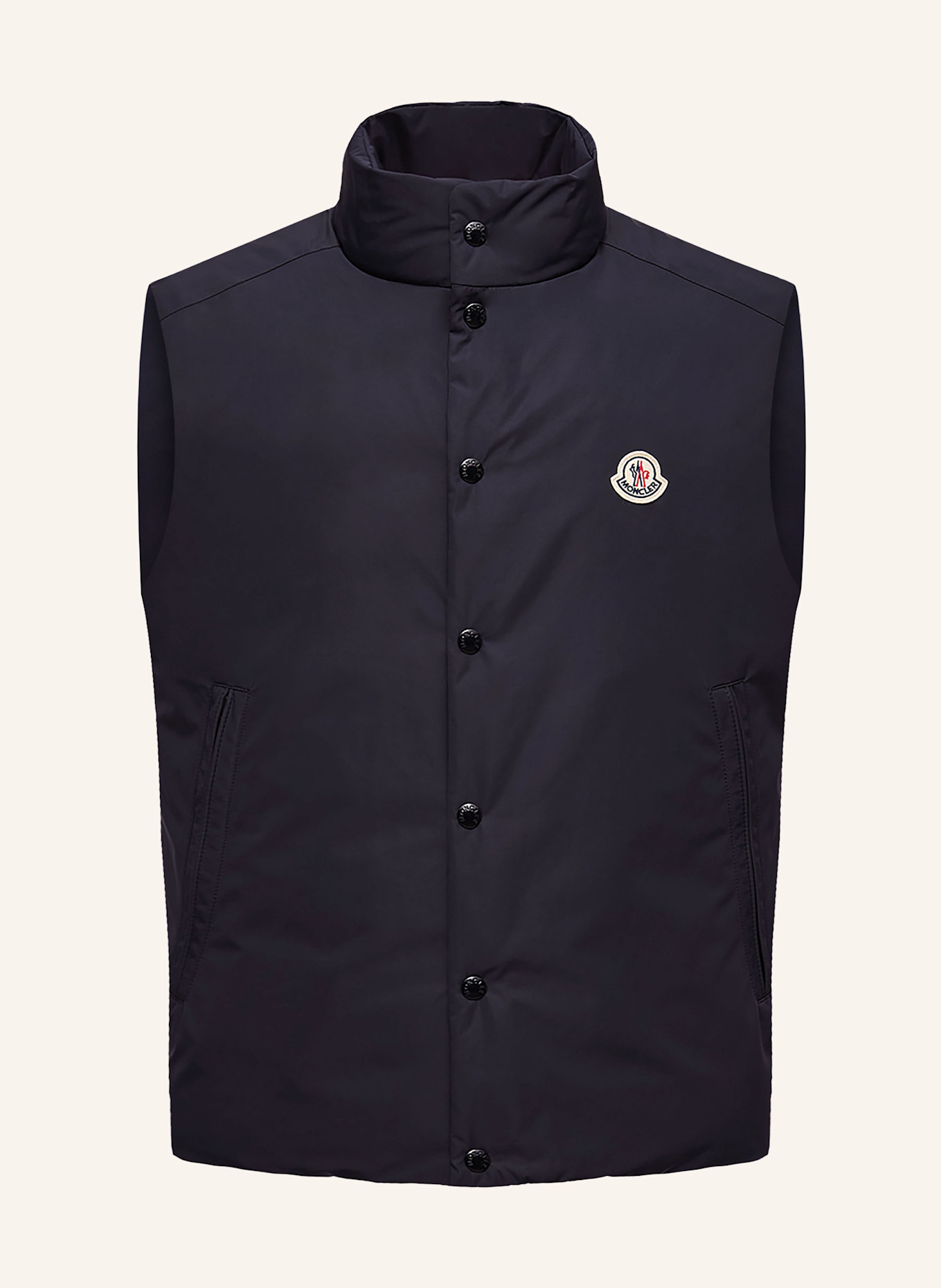 MONCLER Daunenweste PILAT: DUNKELBLAU