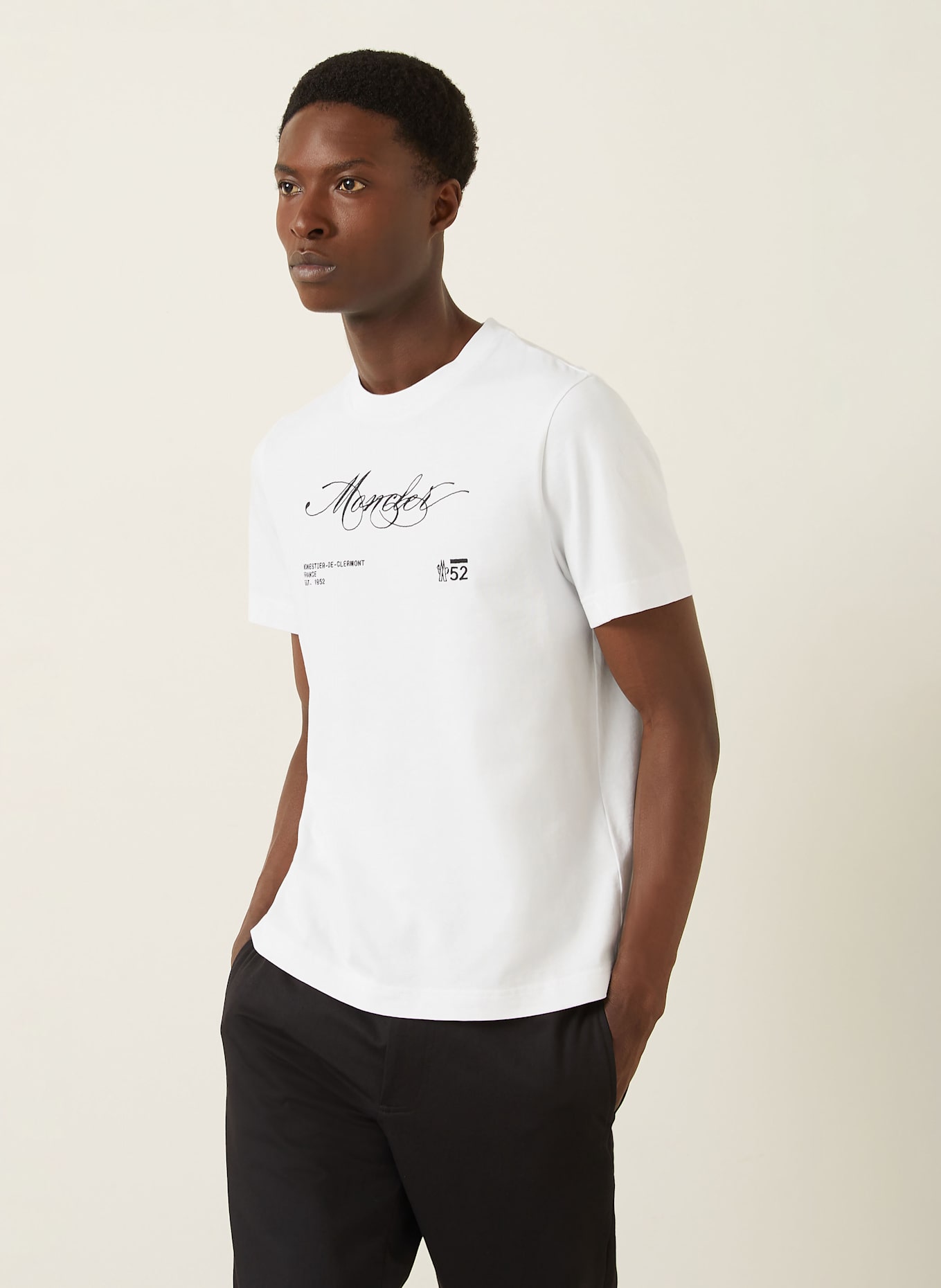 MONCLER T-Shirt: WEISS