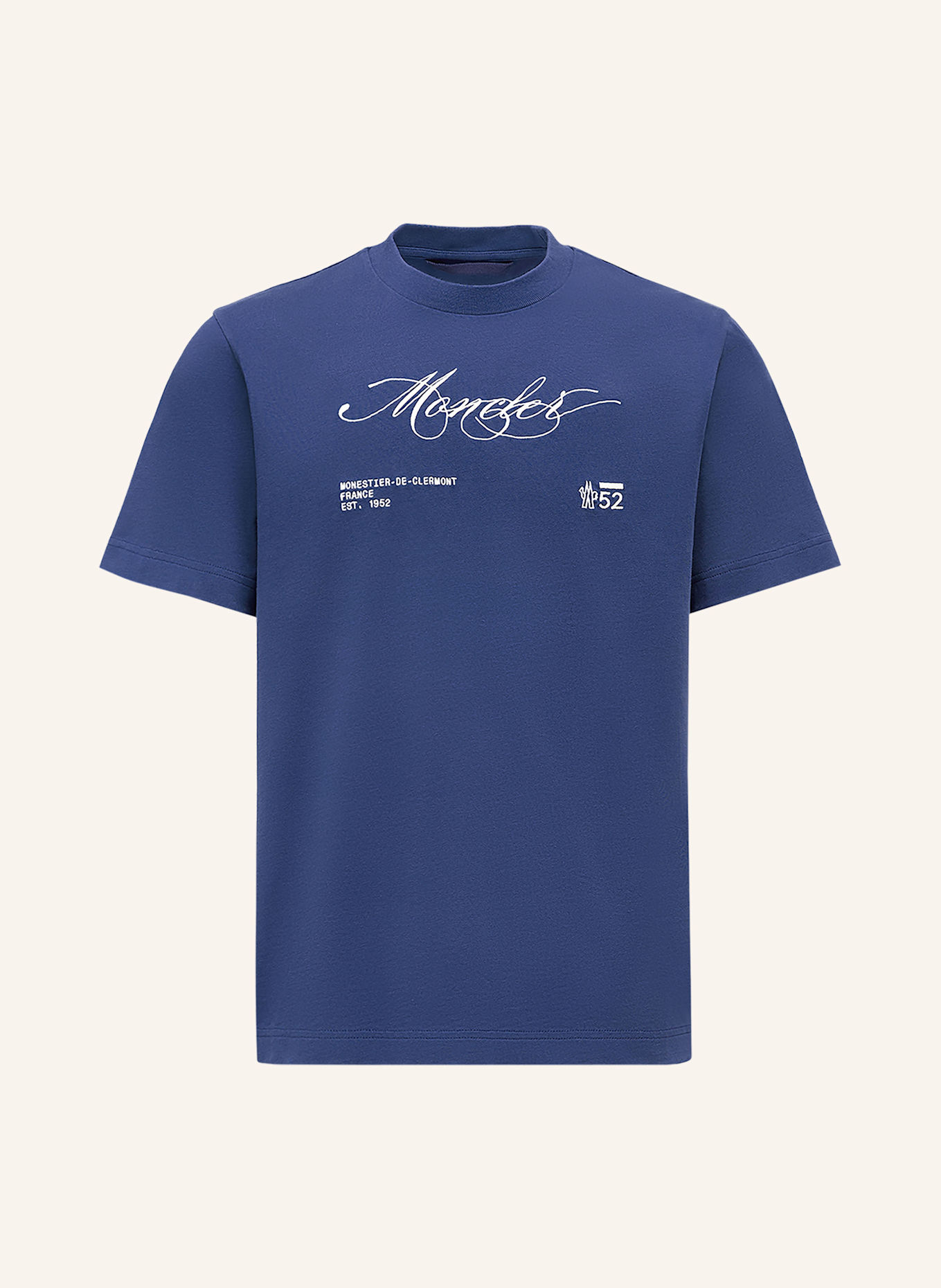 MONCLER T-Shirt: DUNKELBLAU