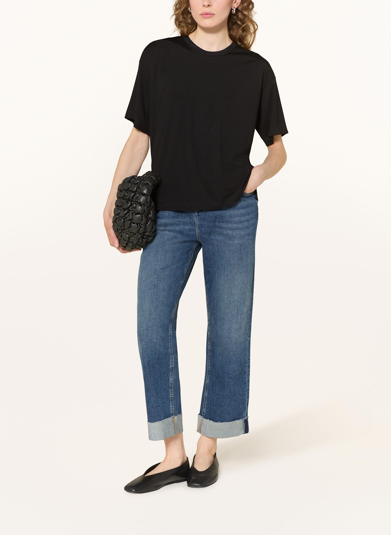 OPUS 7/8 HUGO LANI TURN UP: 70260 Jonathan Wide Leg Linen Pants