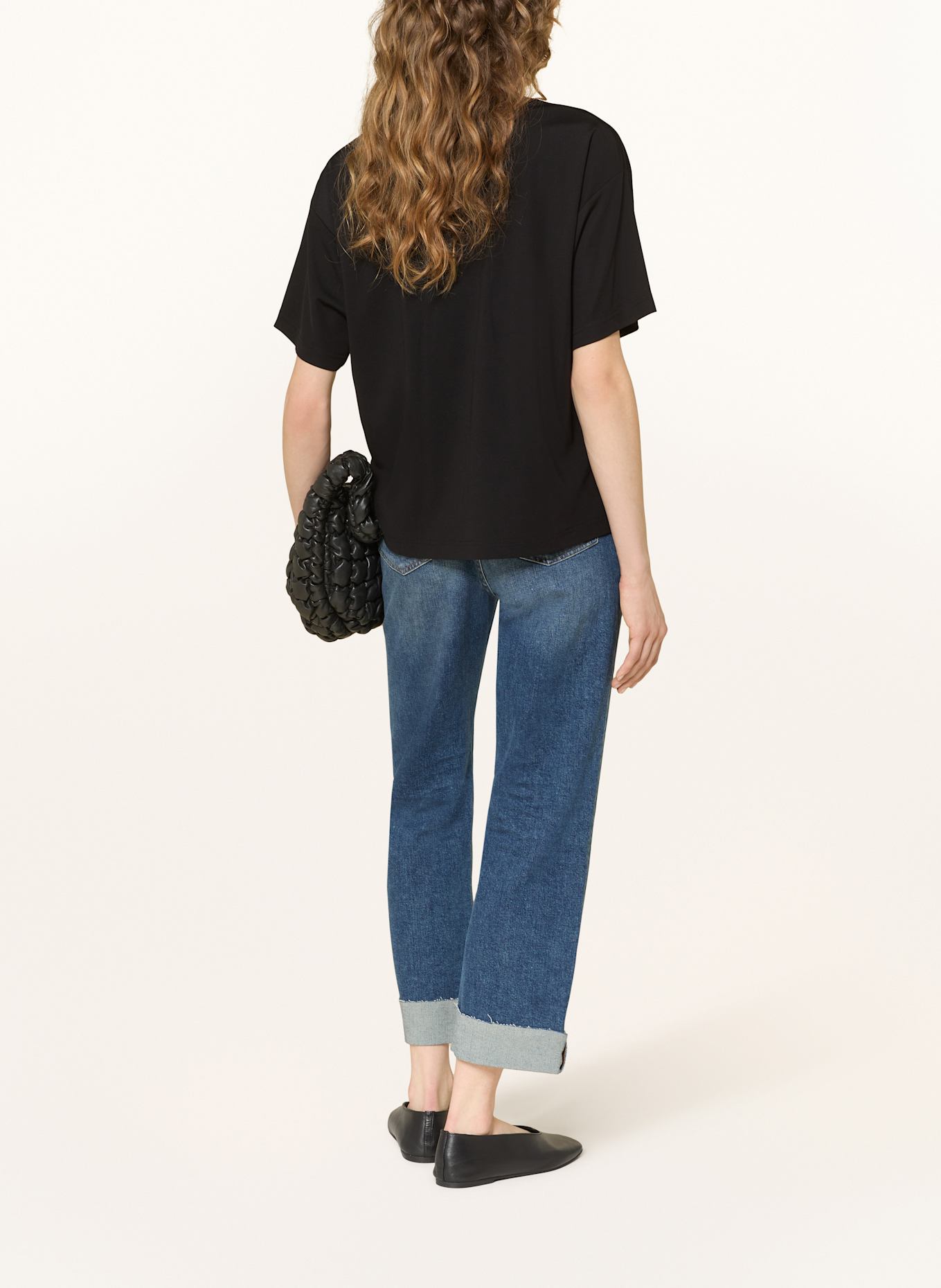 OPUS 7/8 HUGO LANI TURN UP: 70260 Jonathan Wide Leg Linen Pants