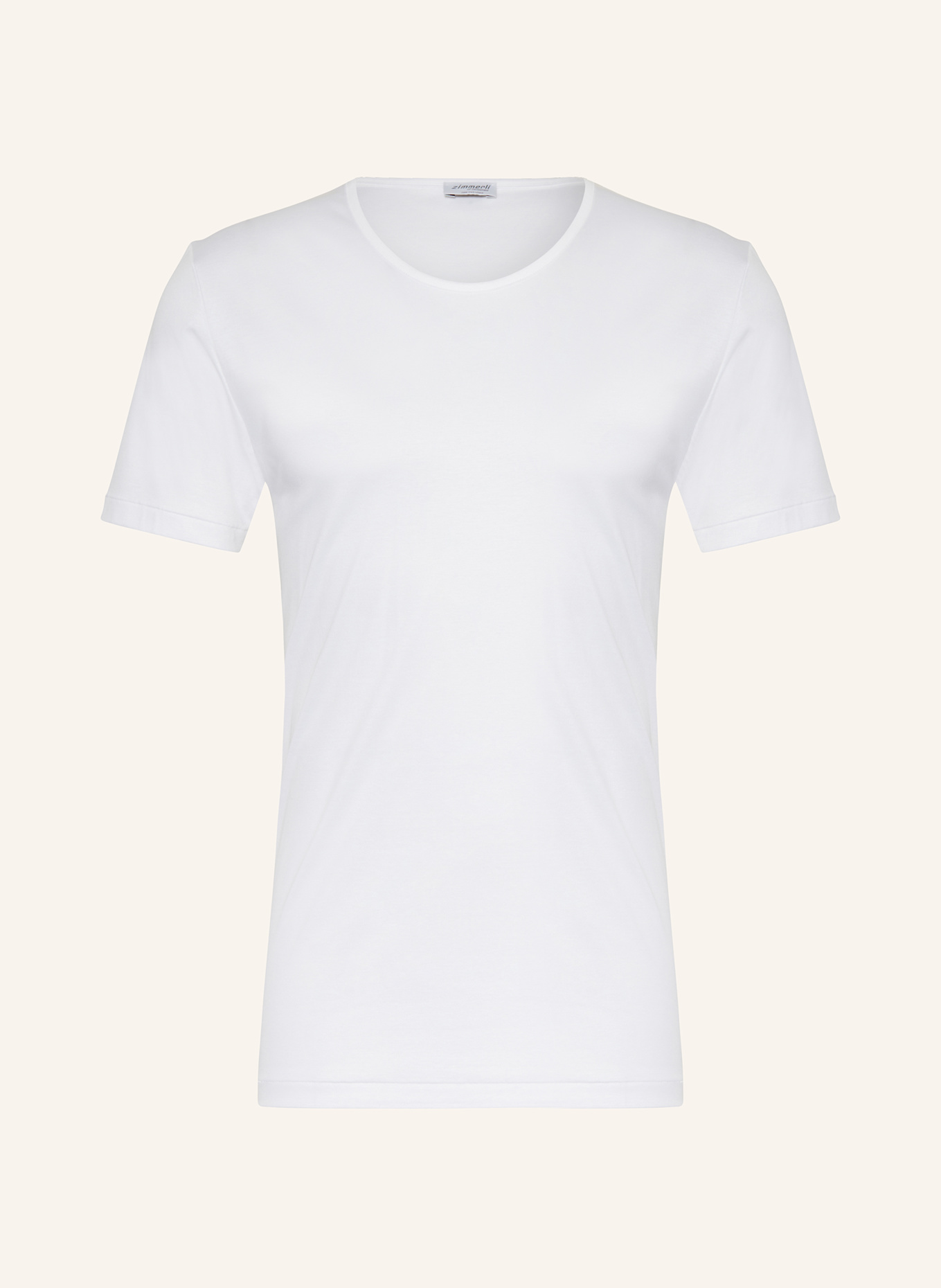 zimmerli T-shirt SEA ISLAND: WHITE