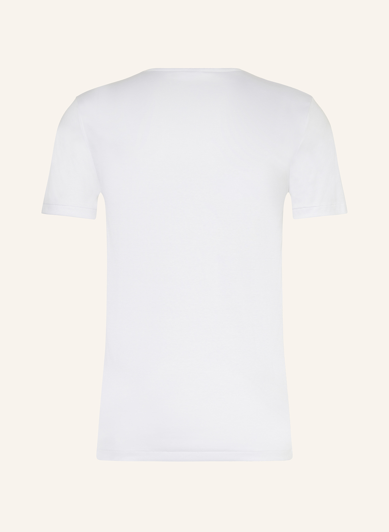 zimmerli T-shirt SEA ISLAND: WHITE