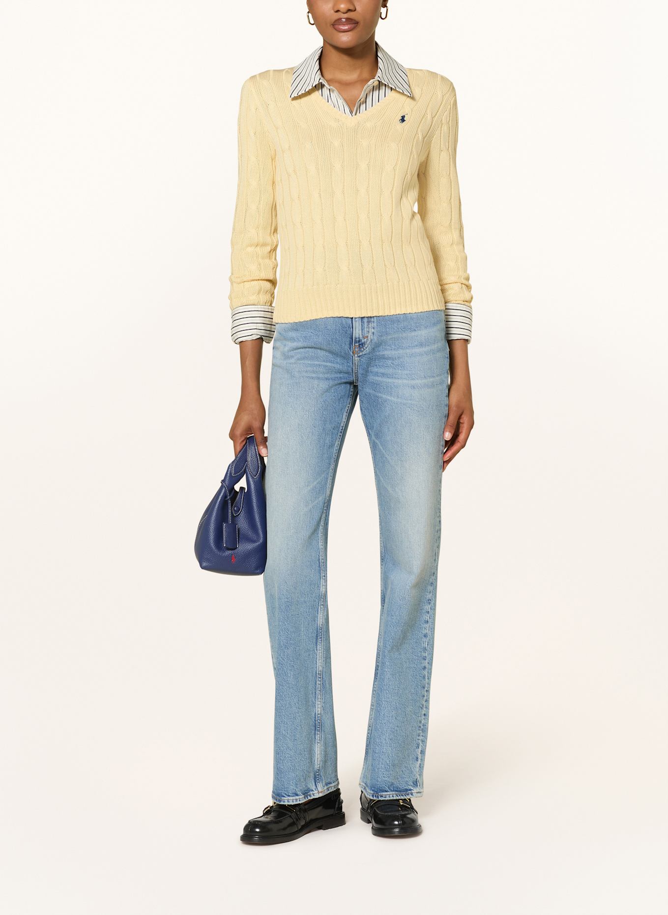 POLO RALPH LAUREN Sweter: JASNOŻÓŁTY