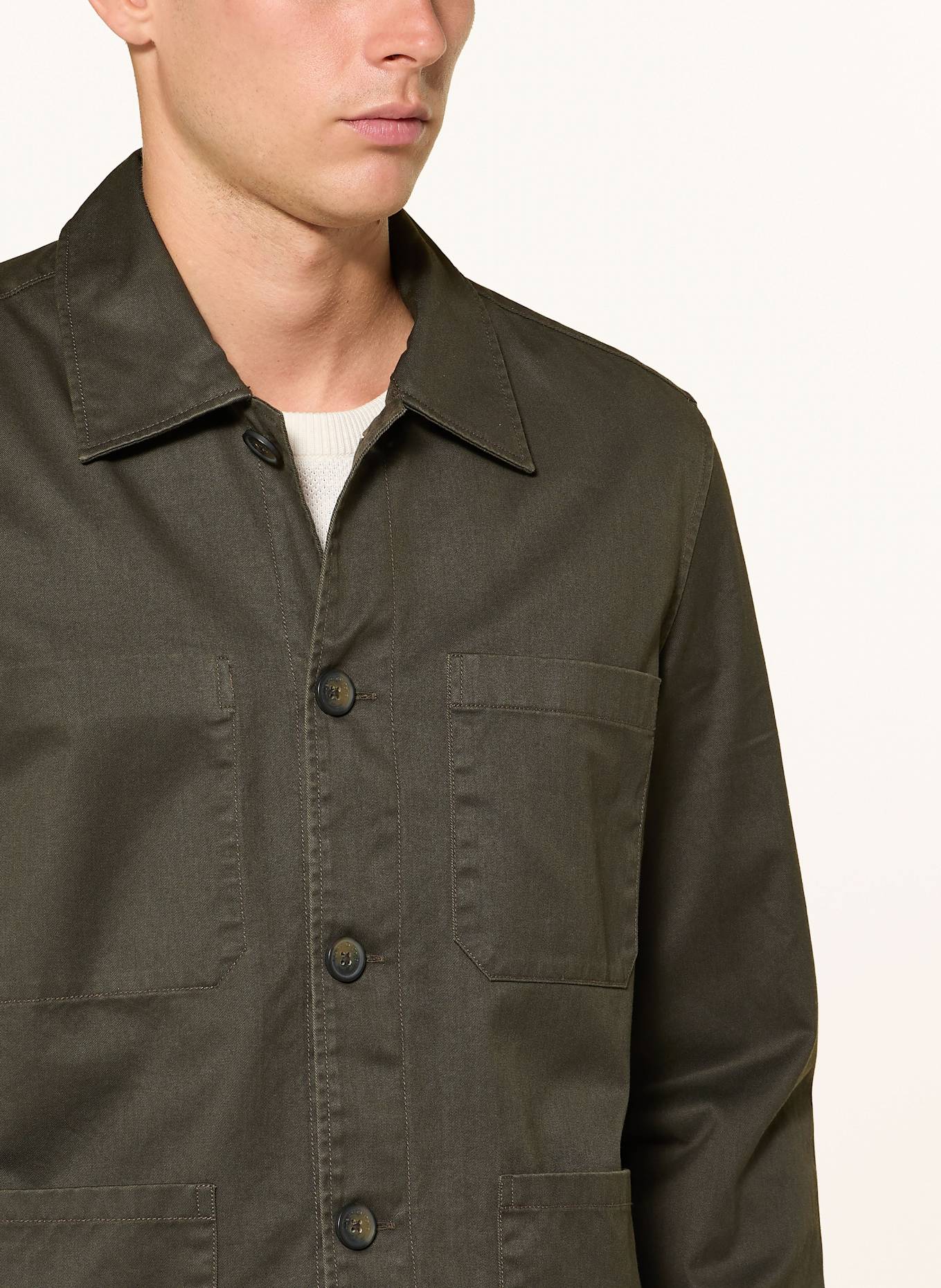 Marc O'Polo Overshirt: KHAKI