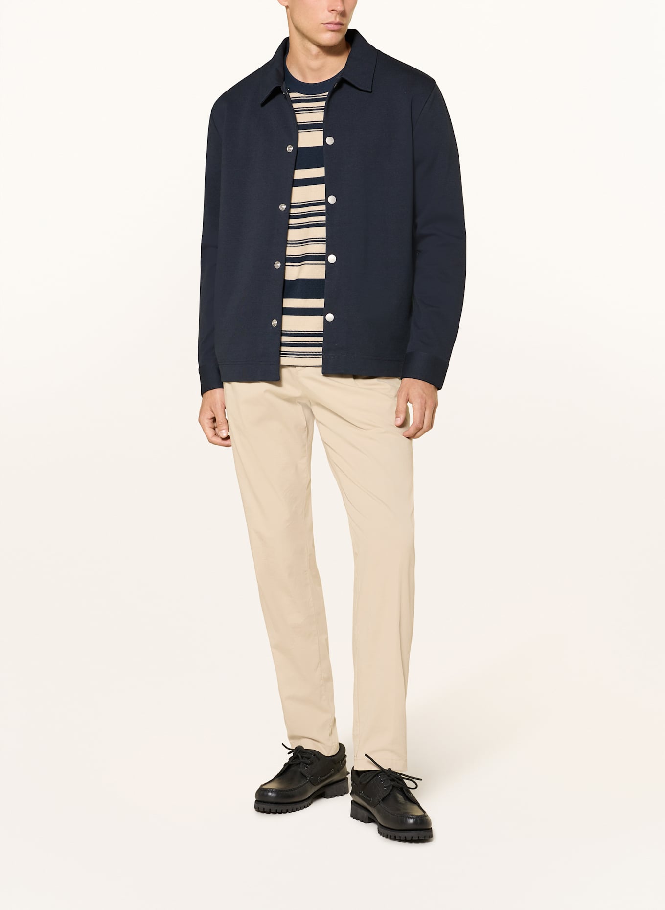 Marc O'Polo Overshirt: DUNKELBLAU