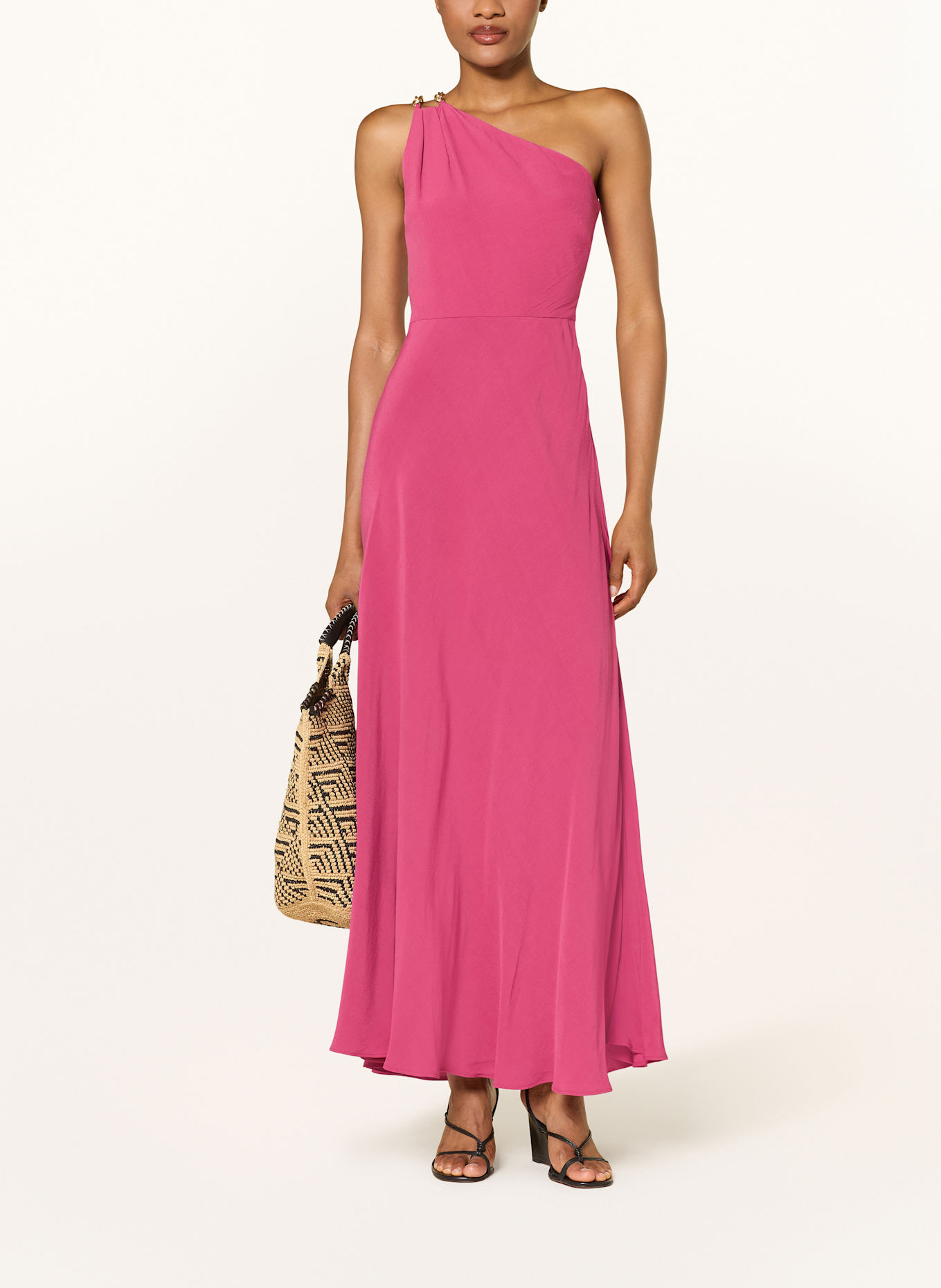 ba&sh One-Shoulder-Kleid FINN: PINK