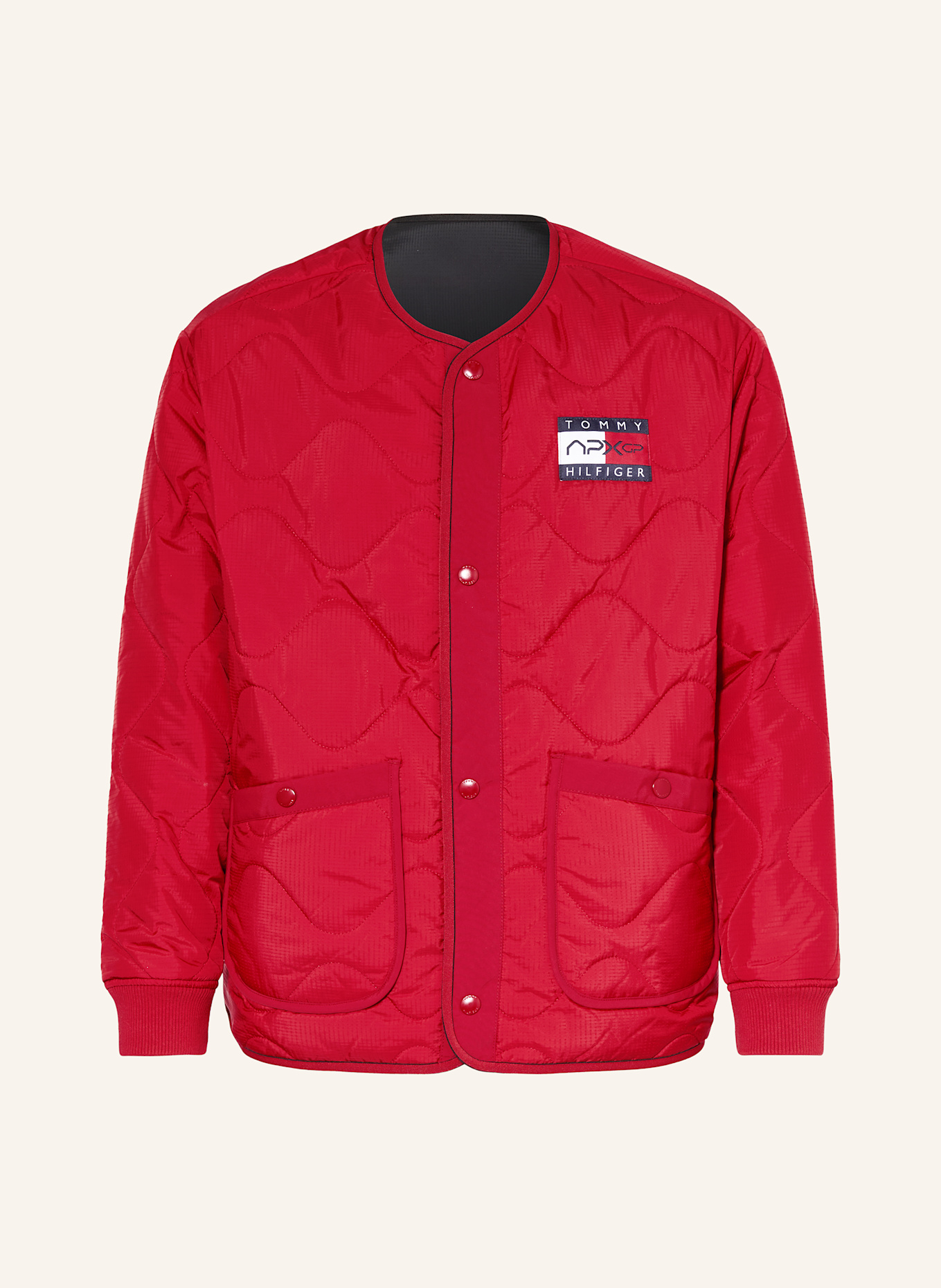 TOMMY HILFIGER Dwustronny bluzon: CZERWONY